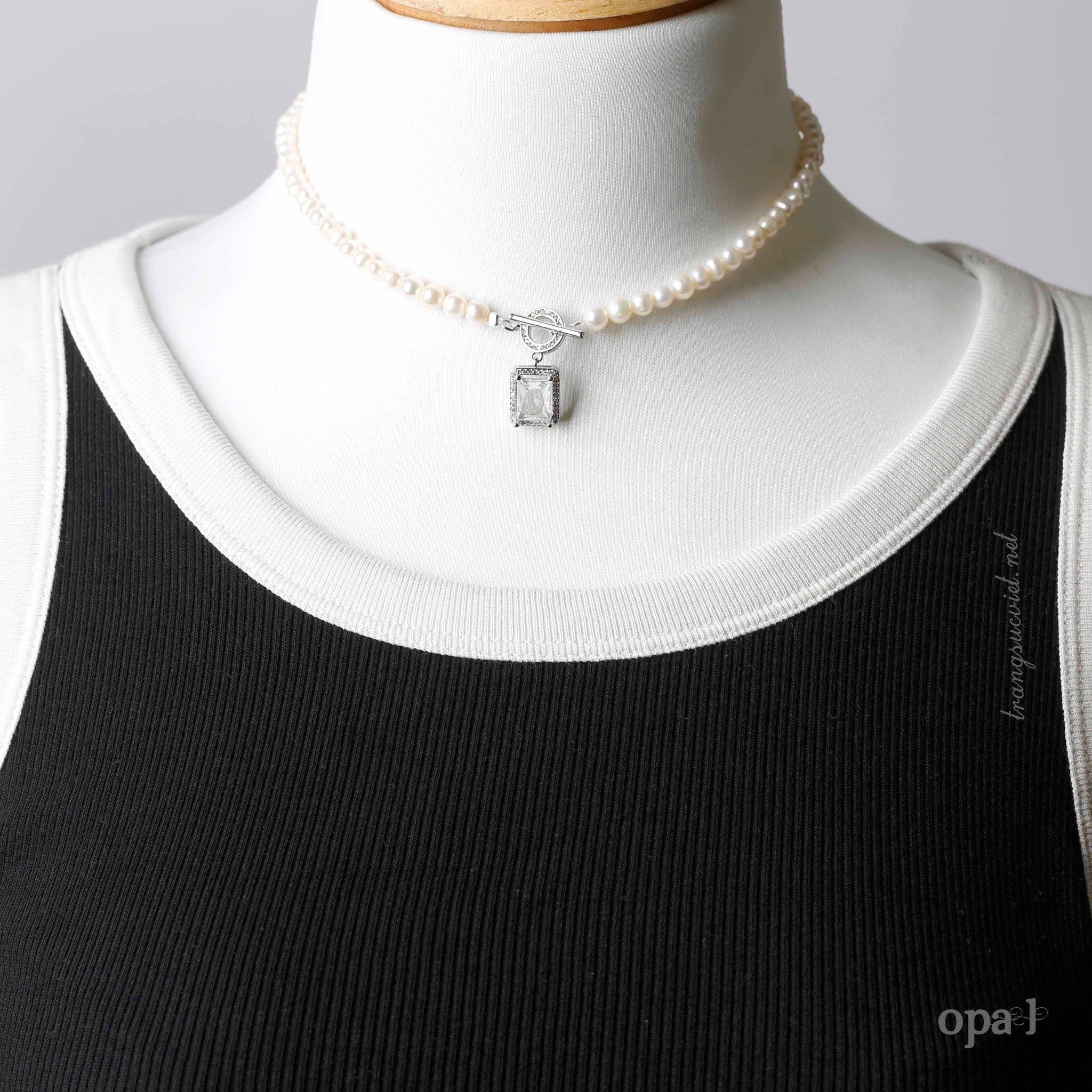 Choker Opal trẻ trung – Cho cô nàng bạn thương, ưu đãi tháng 4 chỉ : 850K