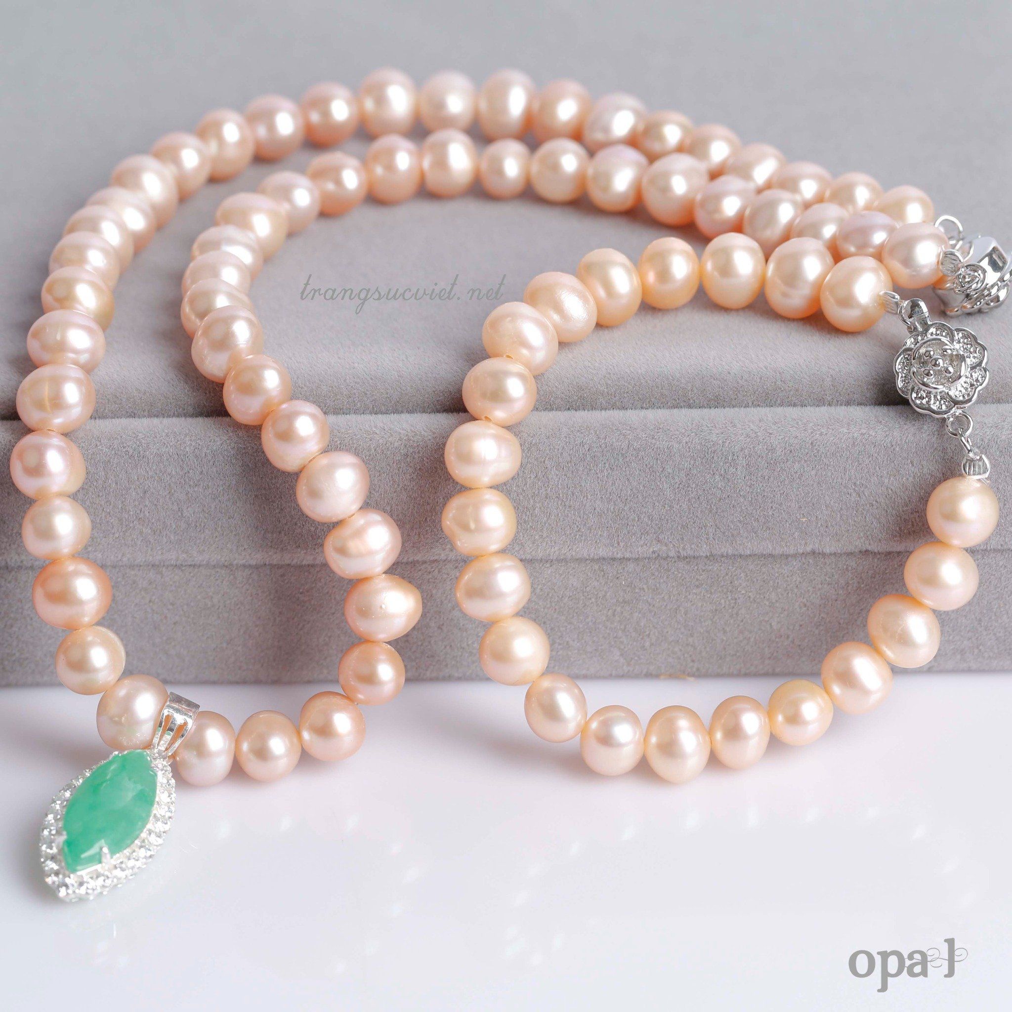 Bộ ngọc trai tặng bà, tặng mẹ, tặng vợ, món quà 8/3 ý nghĩa