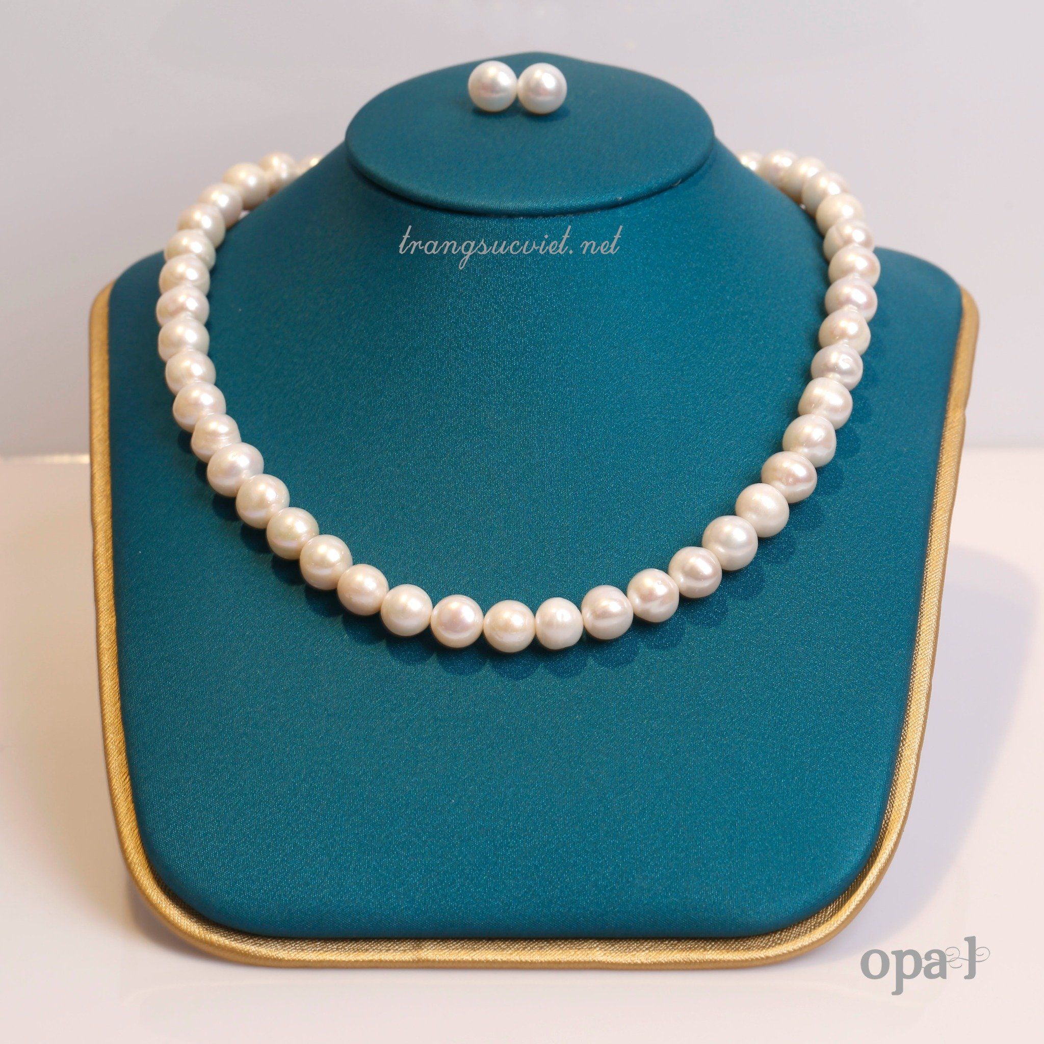 VÒNG CỔ NGỌC TRAI THƯƠNG HIỆU OPAL 10-11Ly
