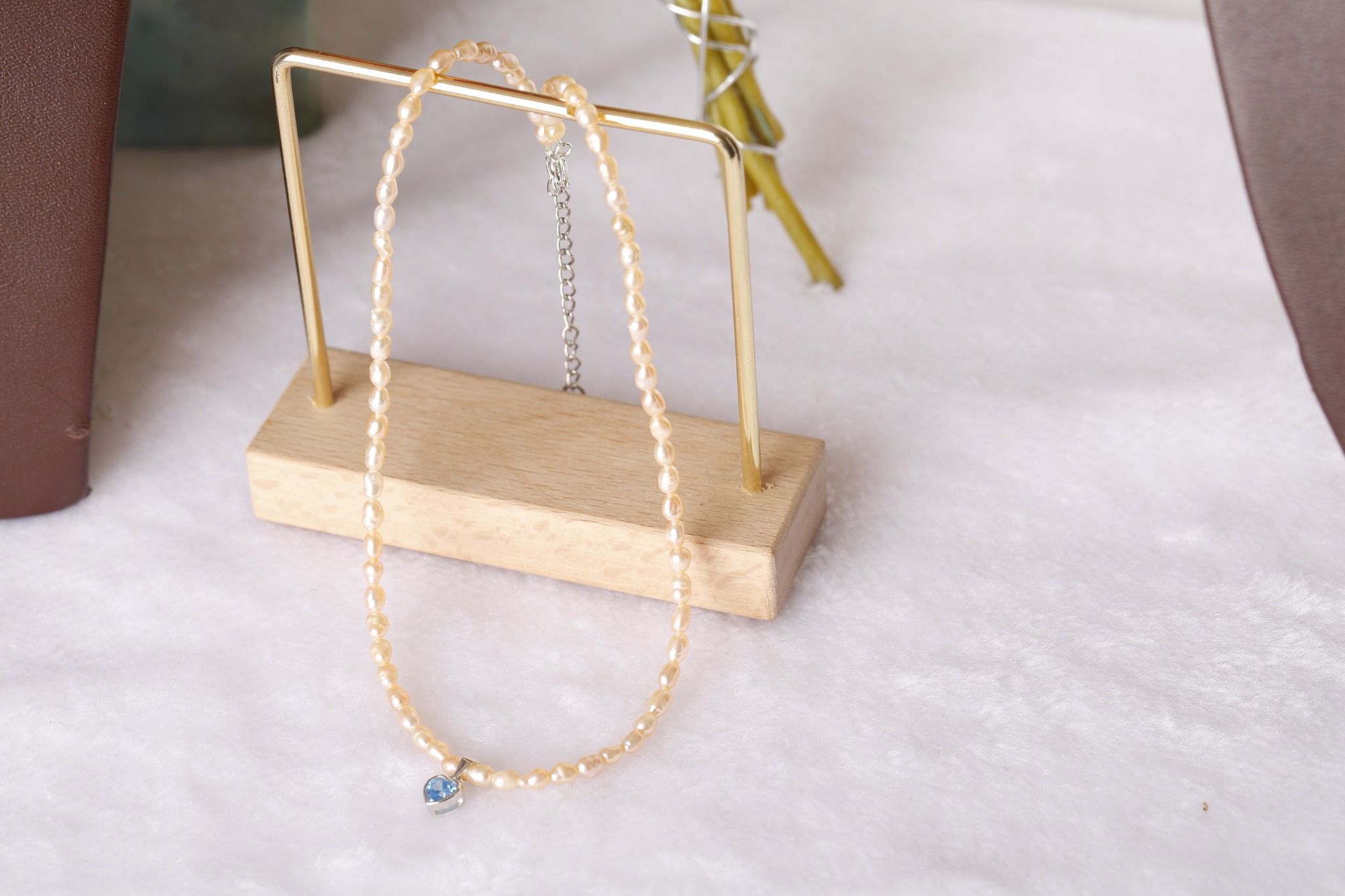 Vòng cổ ngọc trai Opal - PN122154