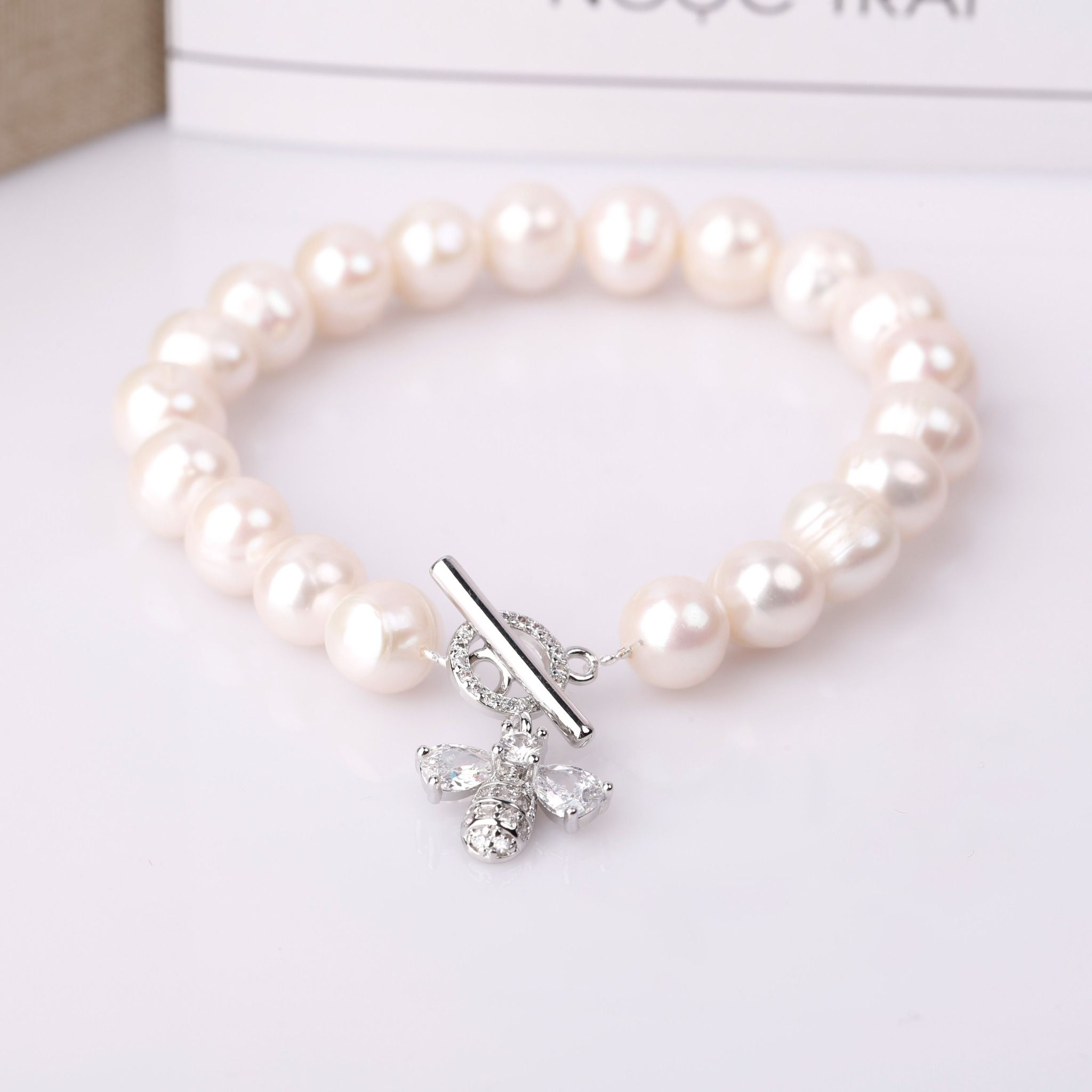 Vòng tay ngọc trai thương hiệu Opal - PB12216