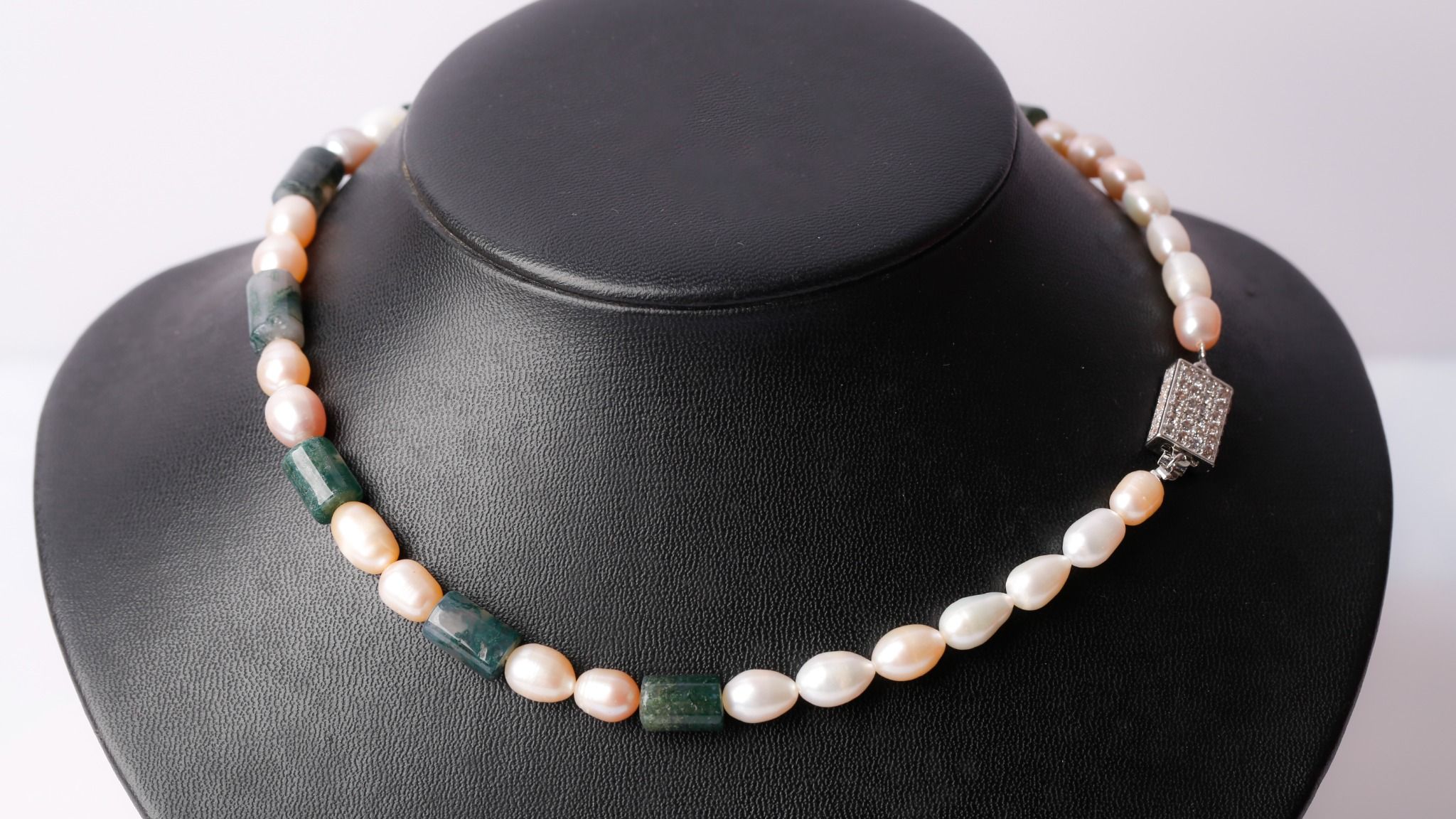 Vòng cổ ngọc trai Opal - PN122140
