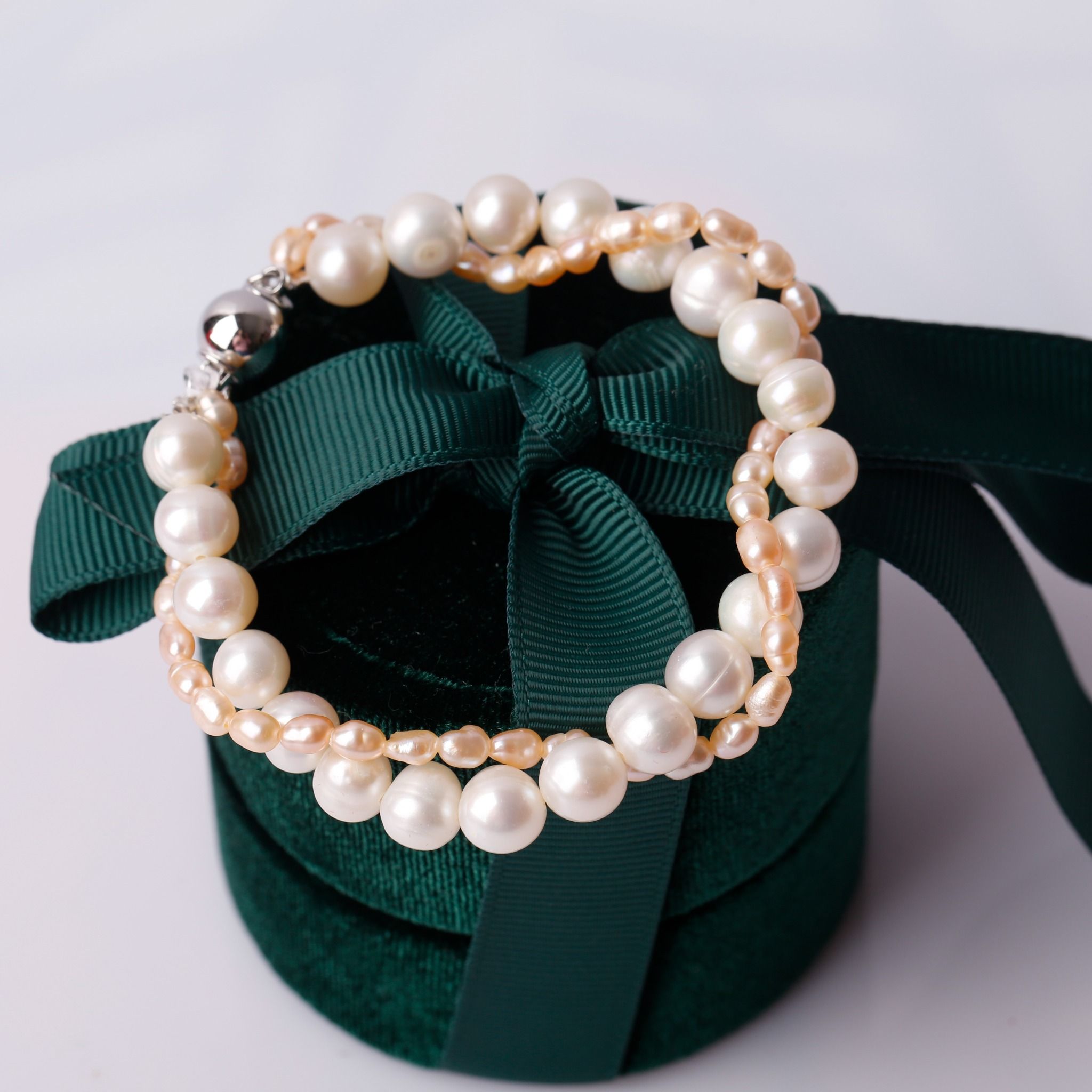 Vòng tay ngọc trai thương hiệu Opal - PB12211