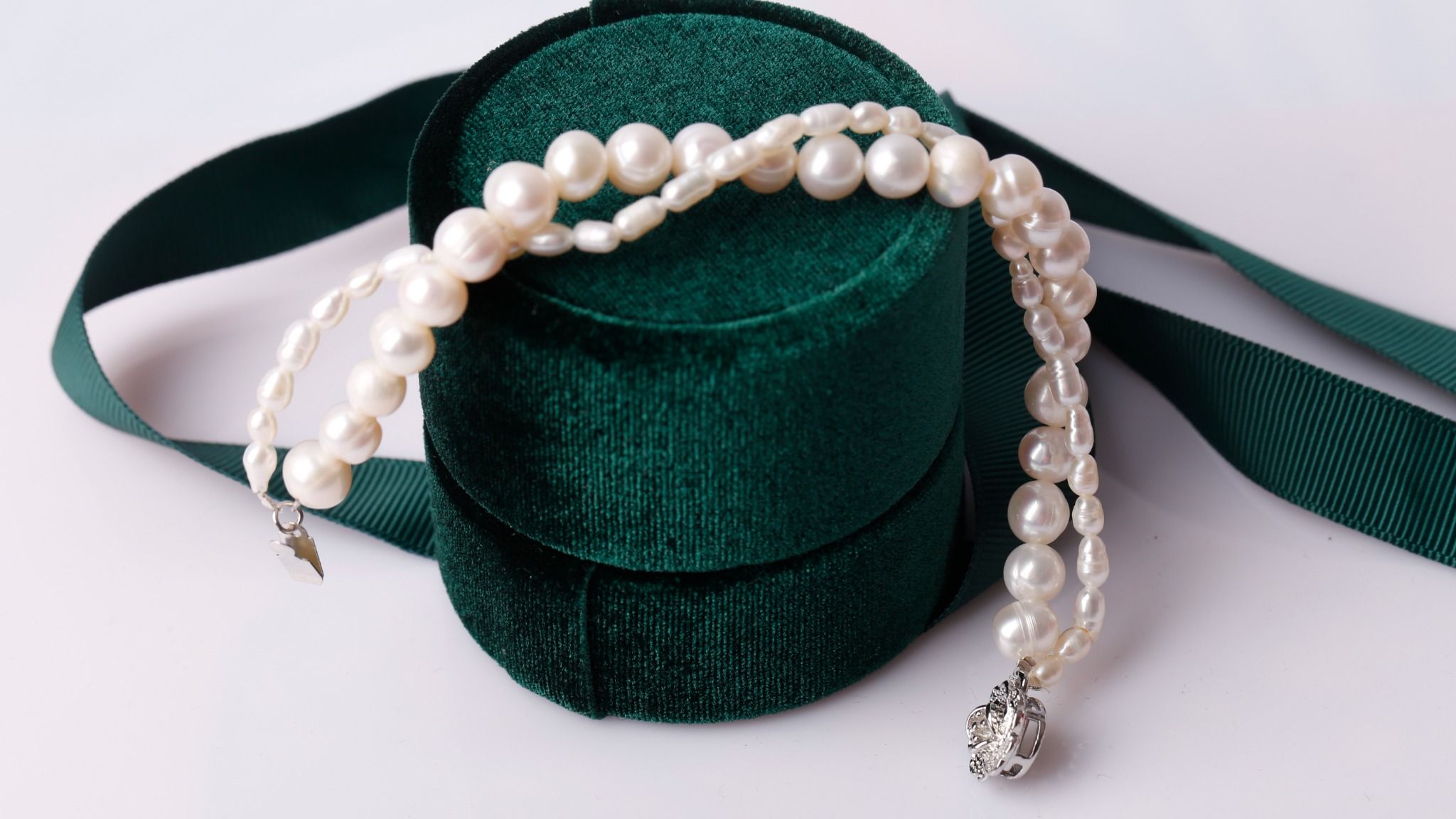 Vòng tay ngọc trai thương hiệu Opal - PB12212