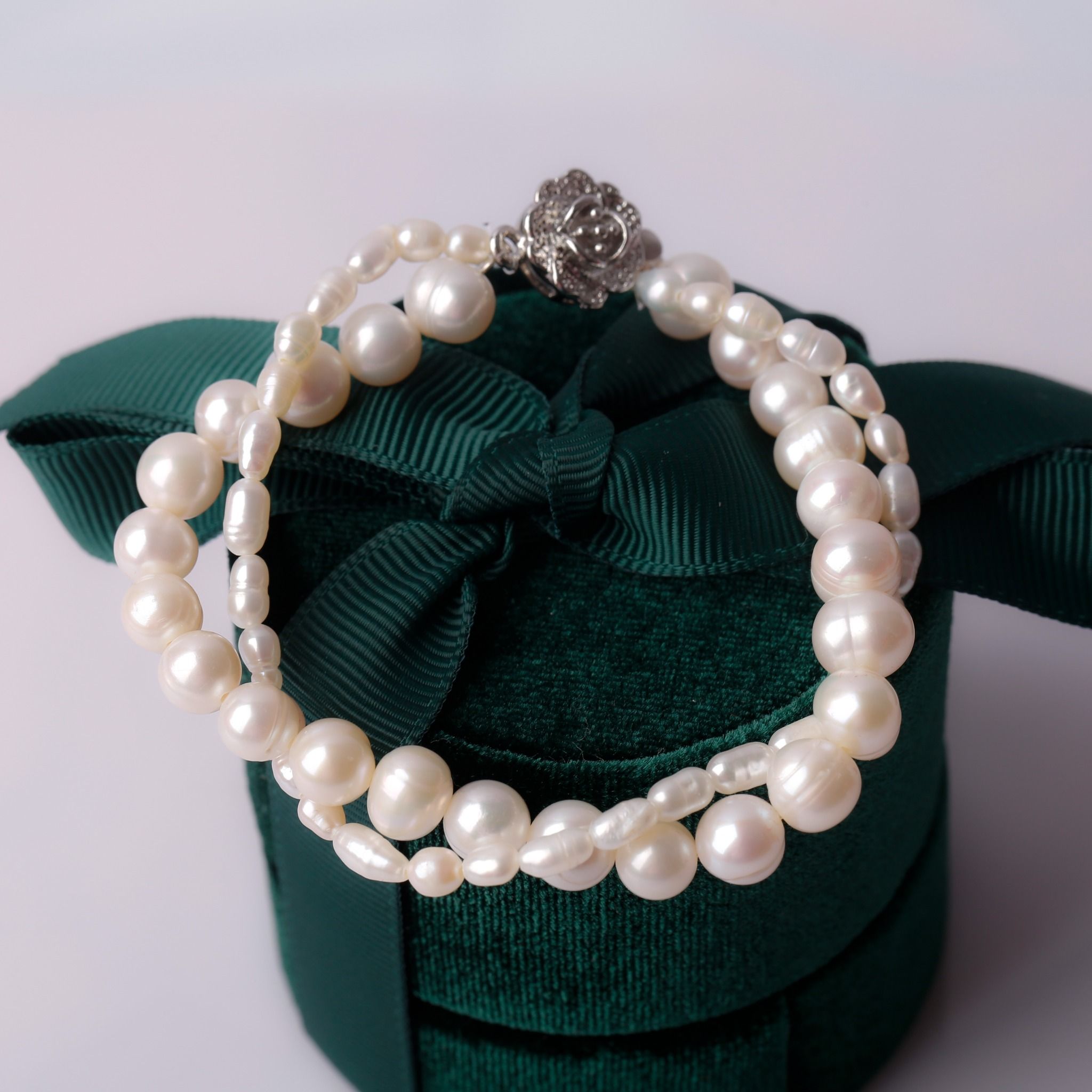 Vòng tay ngọc trai thương hiệu Opal - PB12213