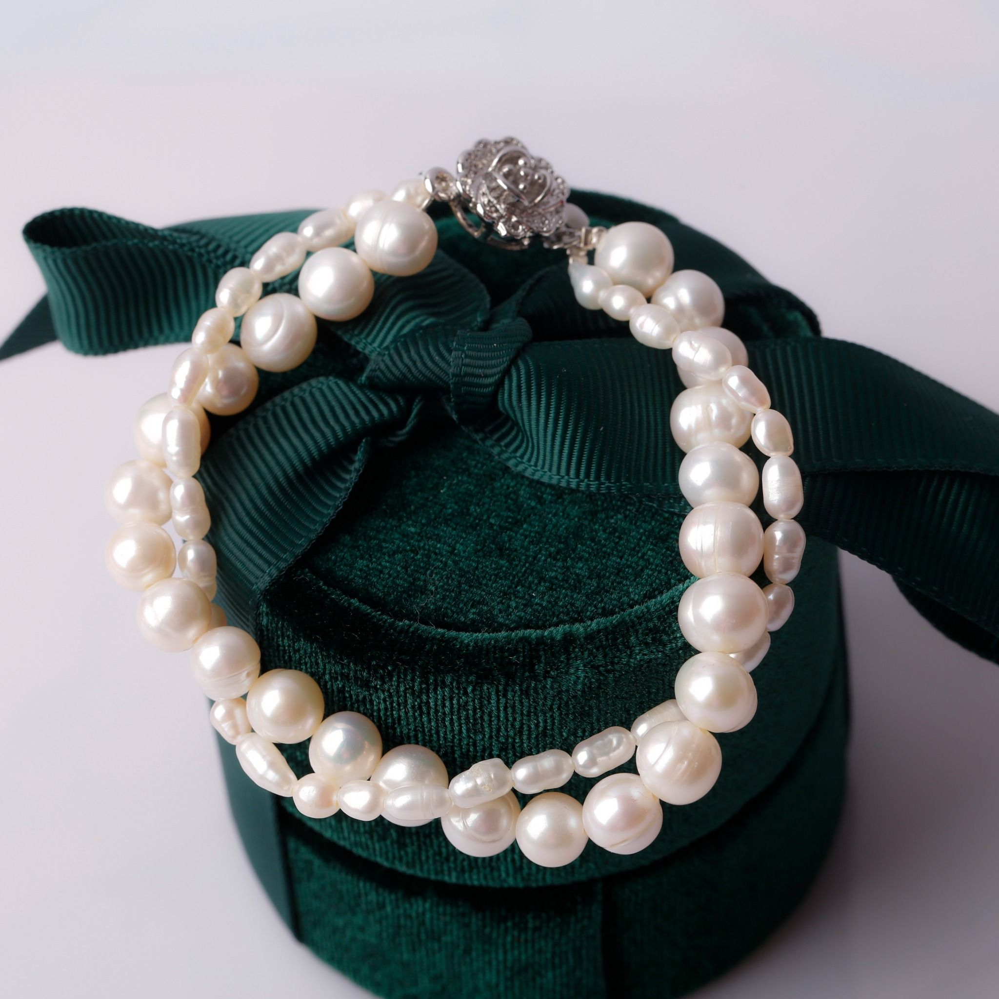 Vòng tay ngọc trai thương hiệu Opal - PB12213