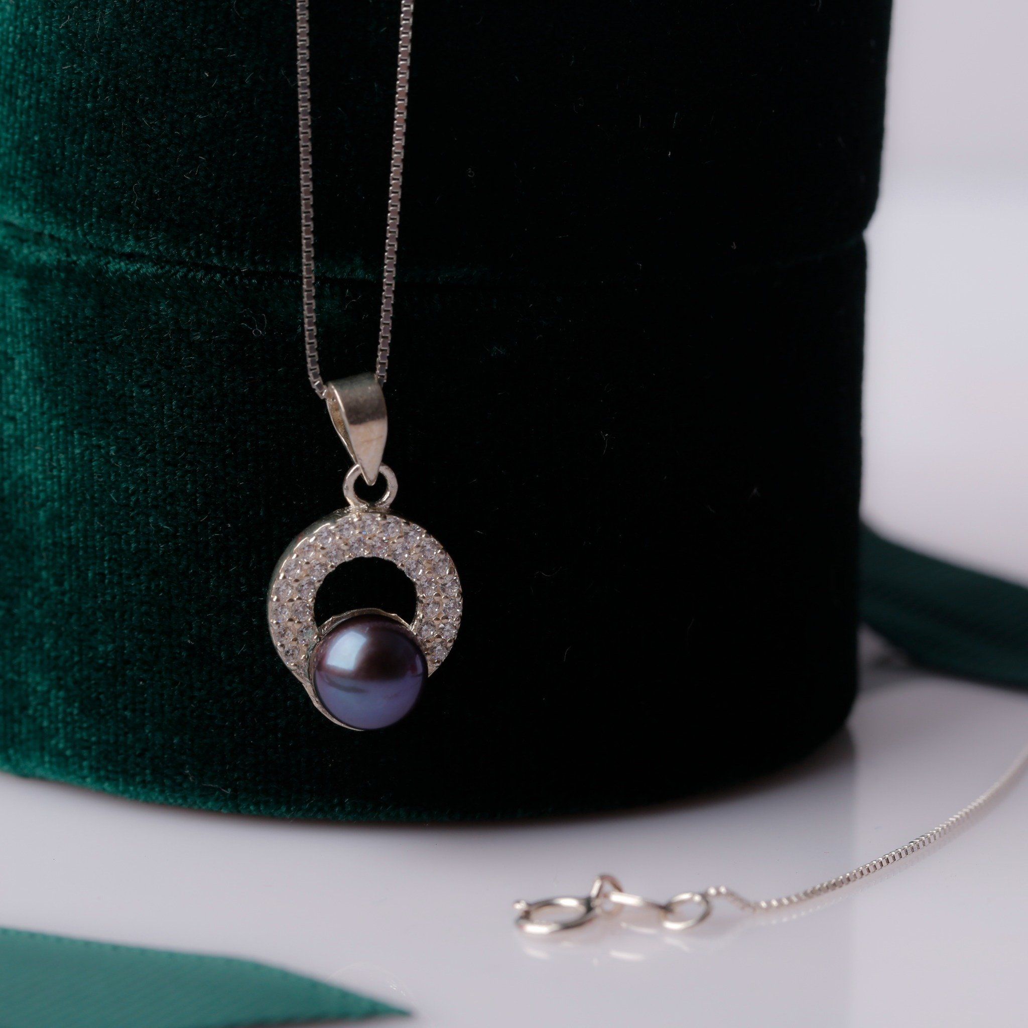 Dây chuyền ngọc trai thương hiệu Opal - NLS3