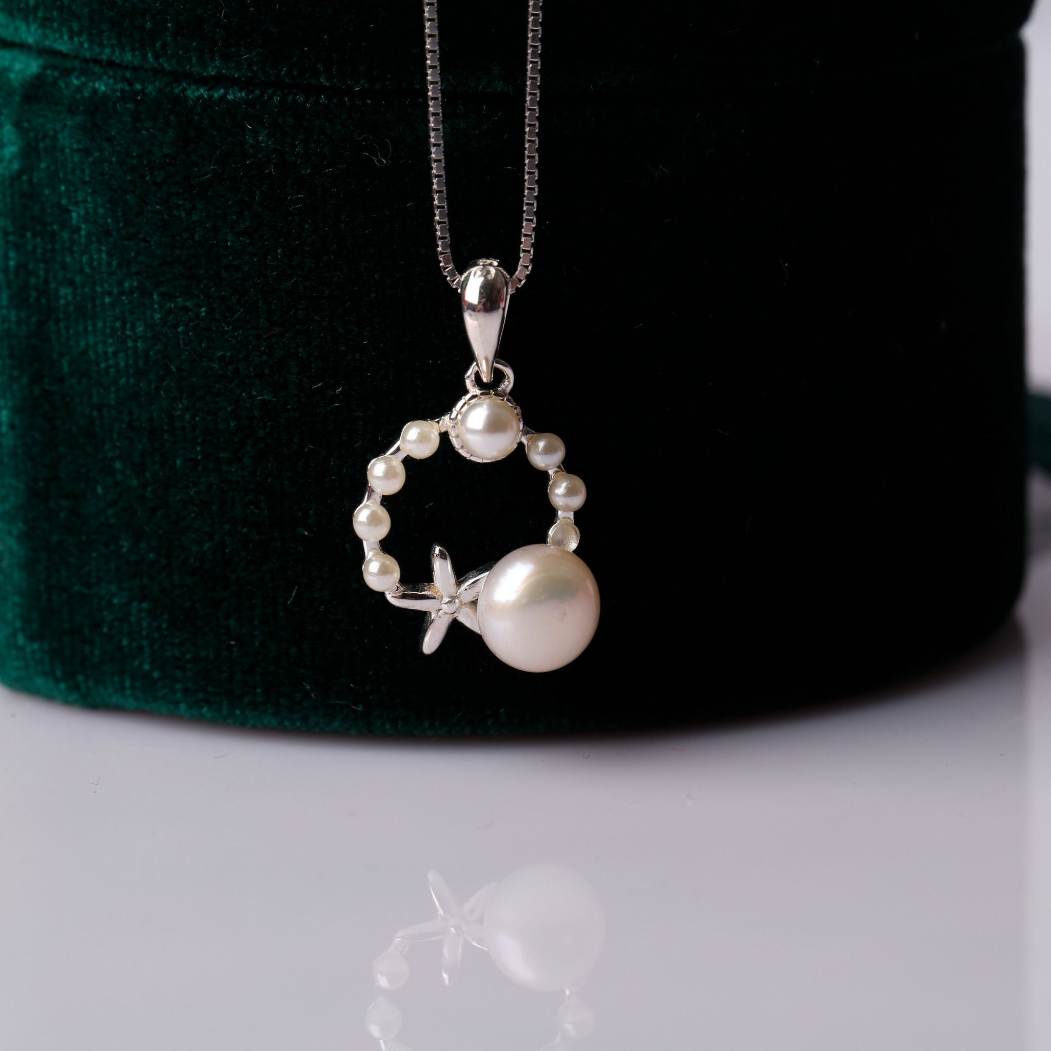 Dây chuyền ngọc trai thương hiệu Opal - NLS4