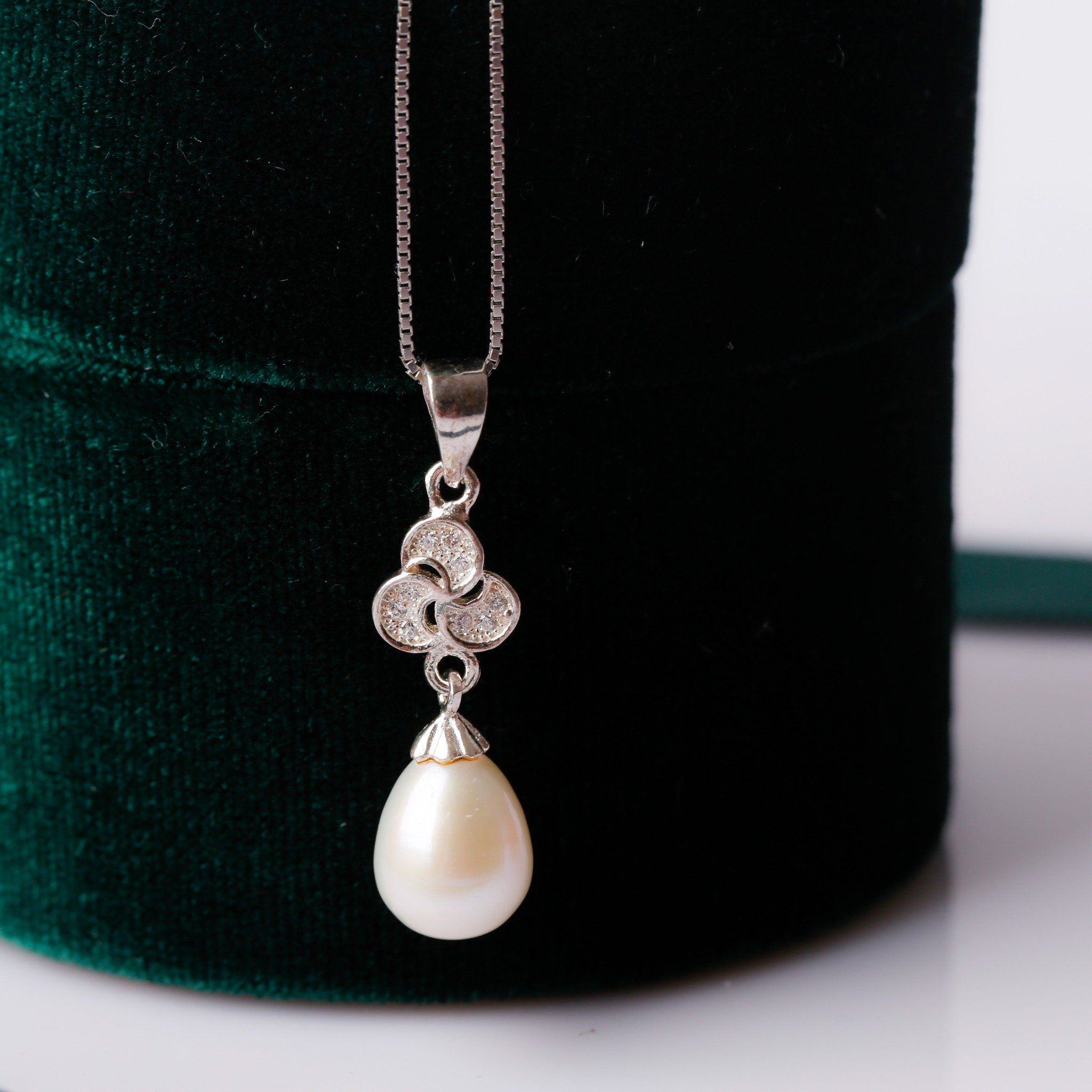 Dây chuyền ngọc trai thương hiệu Opal - NLS5