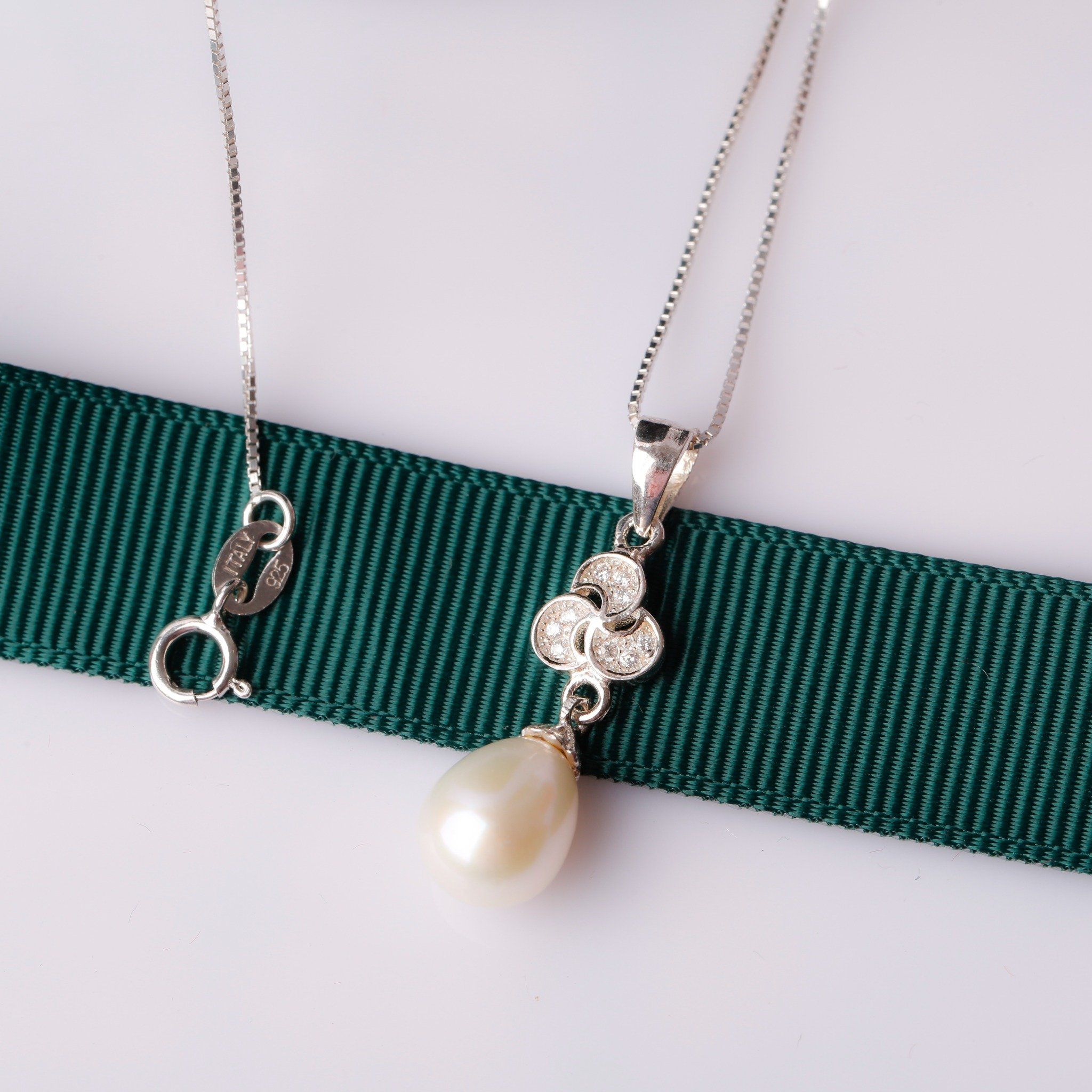 Dây chuyền ngọc trai thương hiệu Opal -NLS5