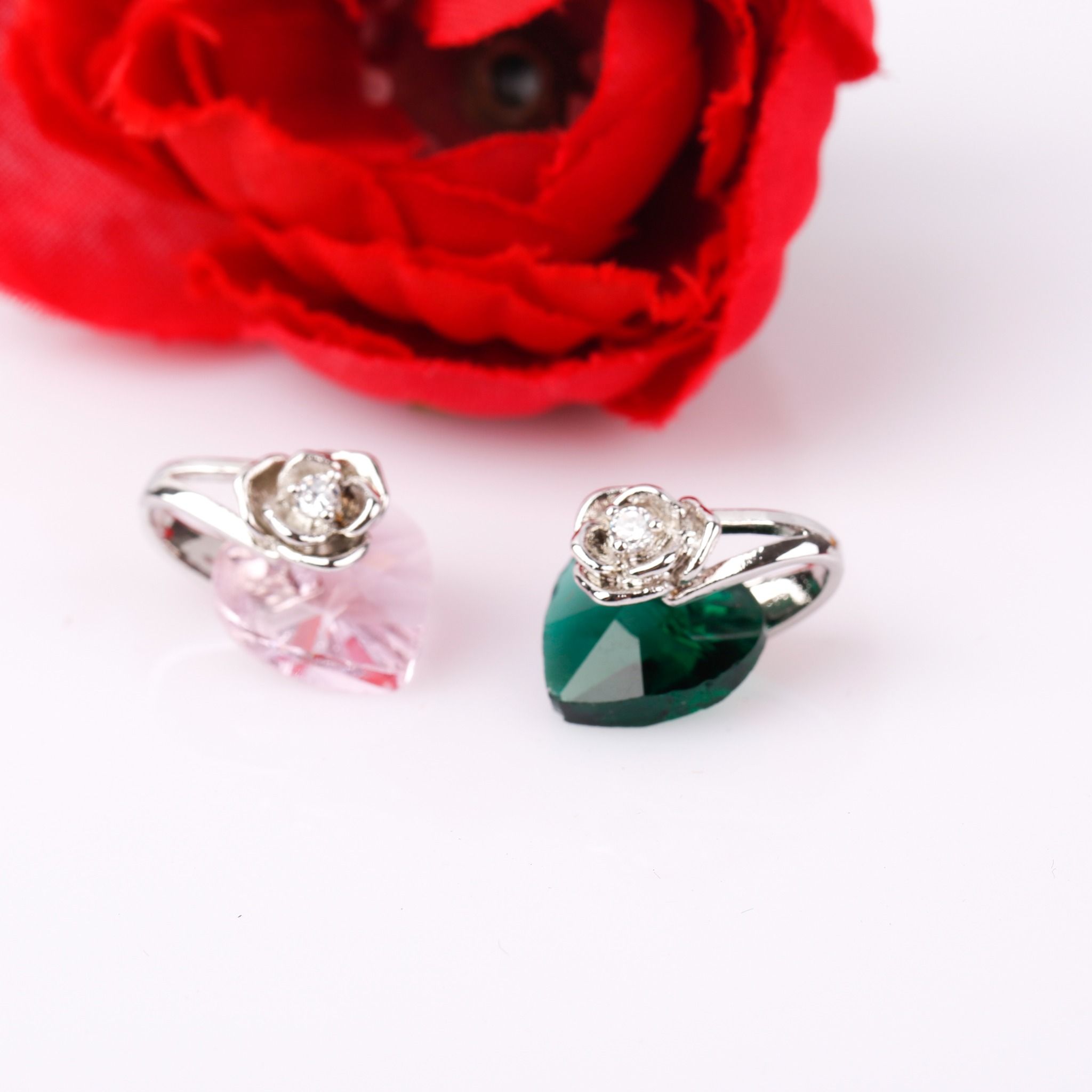 mặt dây chuyền bạc đính đá ROSS Opal - RM12211