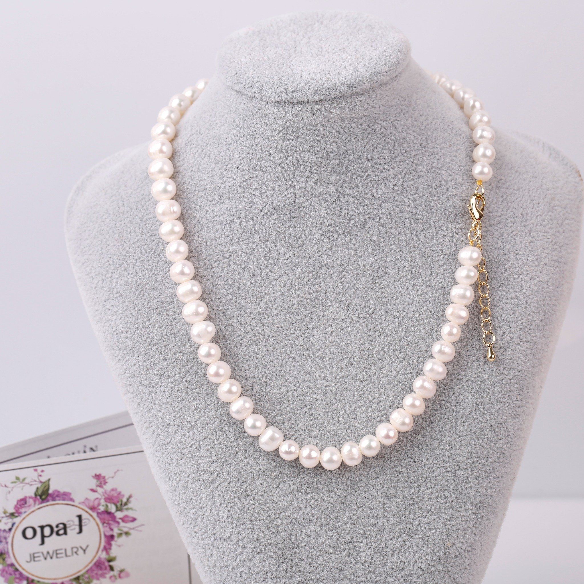 Vòng cổ ngọc trai Opal - PN122159