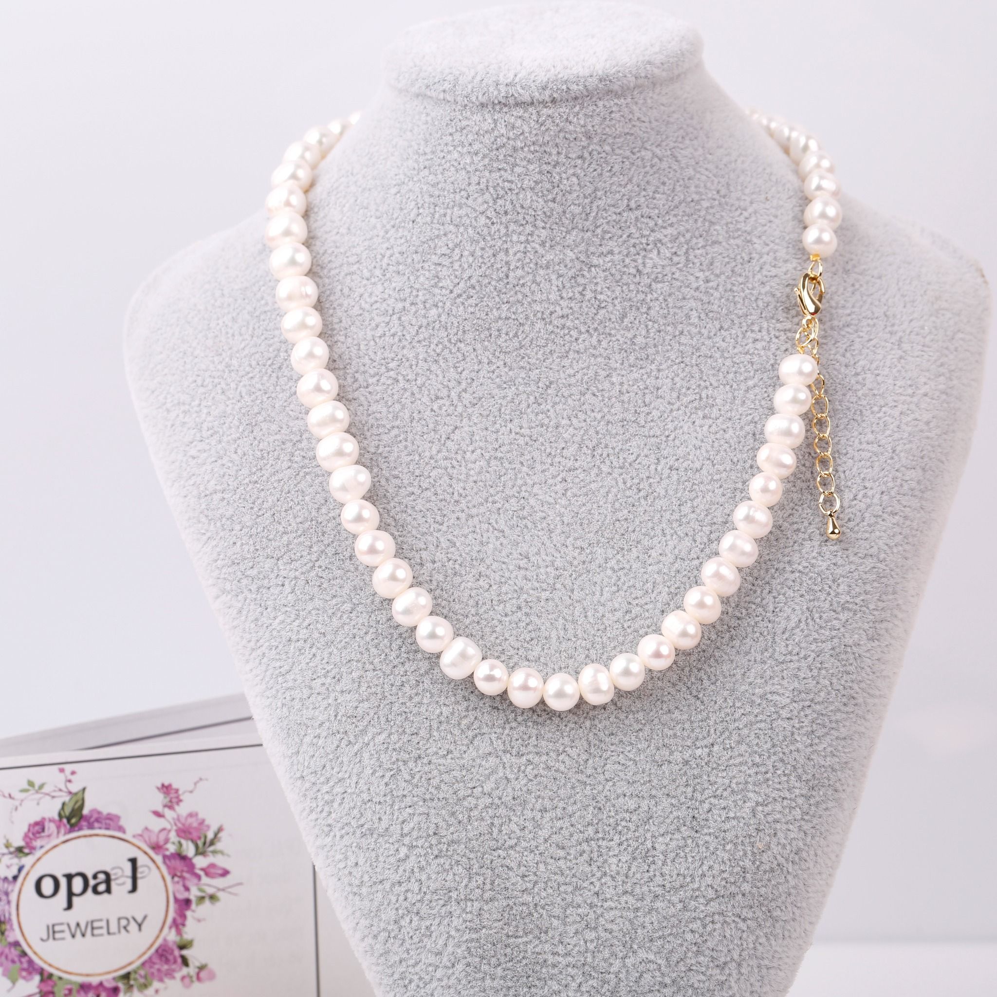 Vòng cổ ngọc trai Opal - PN122159