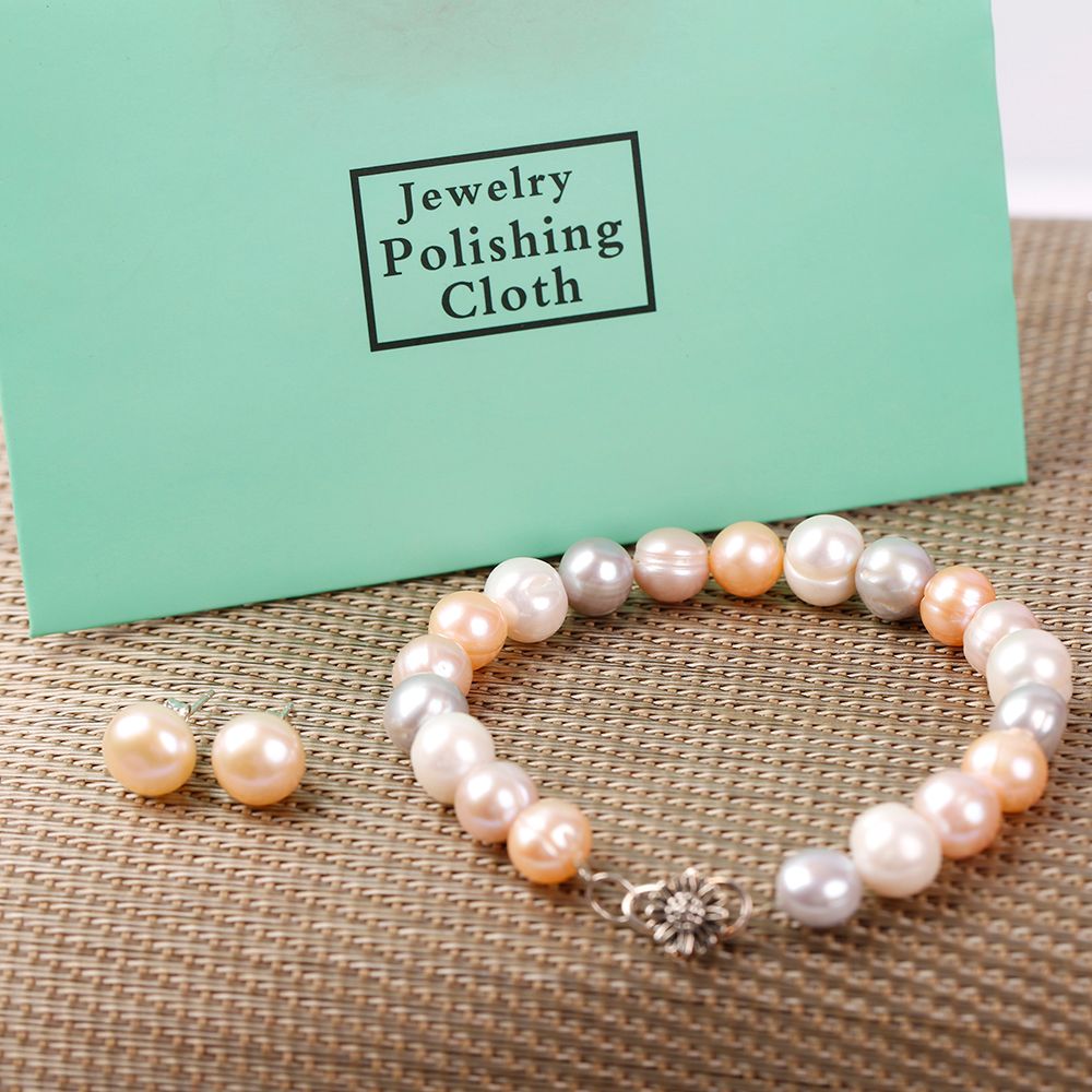Bộ ngọc trai Opal. TẶNG KHĂN LAU NGỌC TRAI CHUYÊN DỤNG