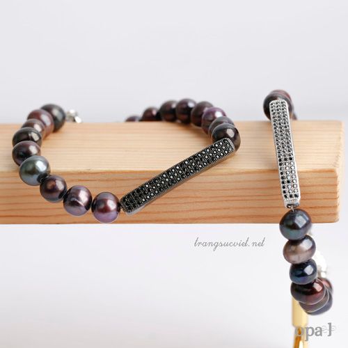 Bộ sưu tập Vòng Tay Song Hành – Gắn Kết Dịu Êm , ngọc trai ánh nâu thương hiệu Opal