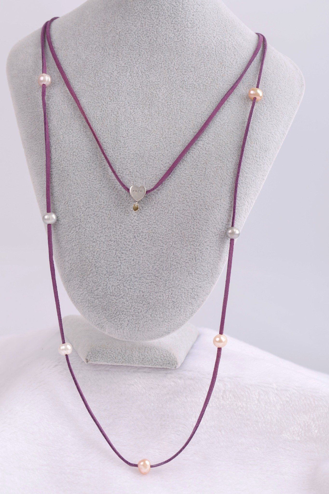 Vòng cổ dài thiết kế Opal