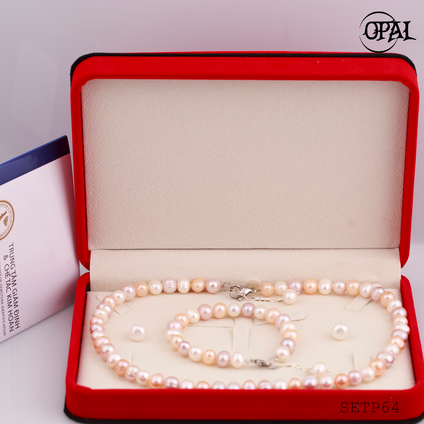 SETP64-Bộ trang sức ngọc trai OPAL