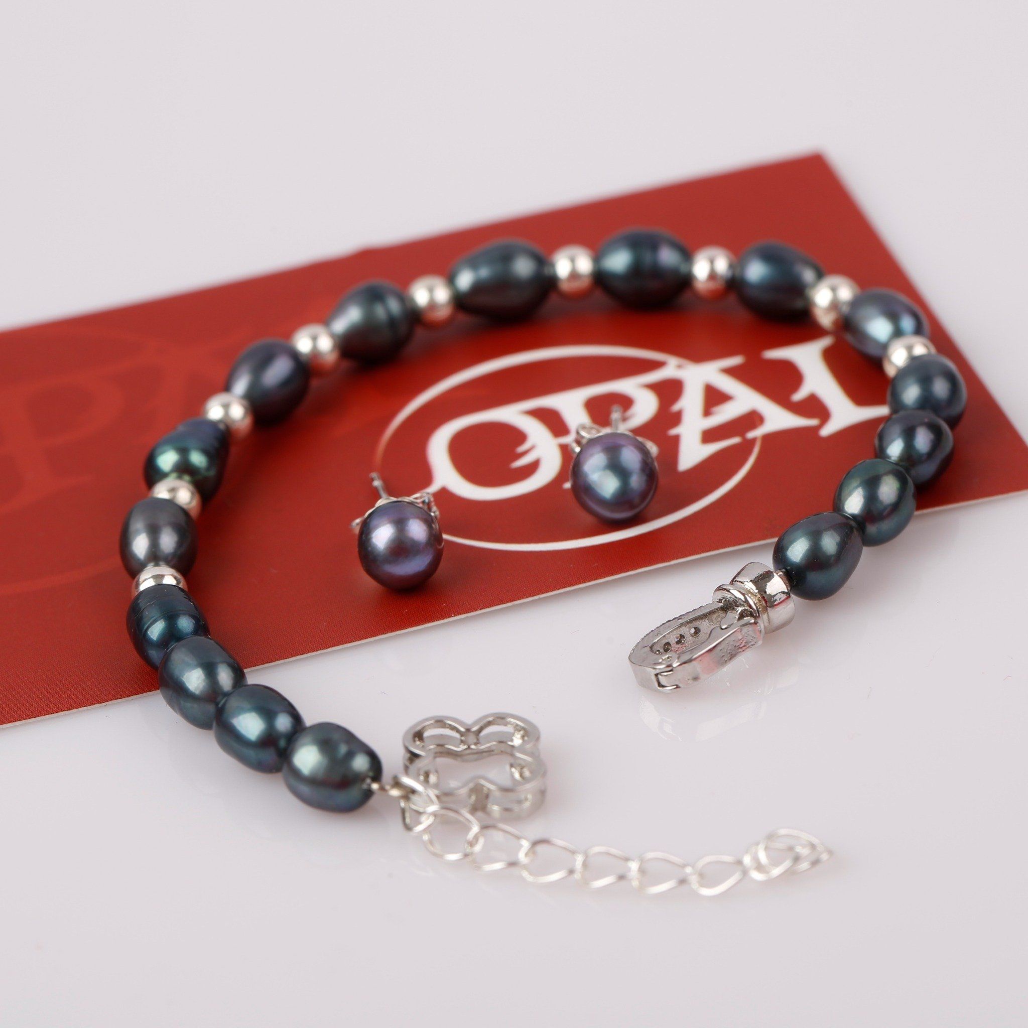 SET VÒNG TAY VÀ HOA TAI THƯƠNG HIỆU OPAL HT2