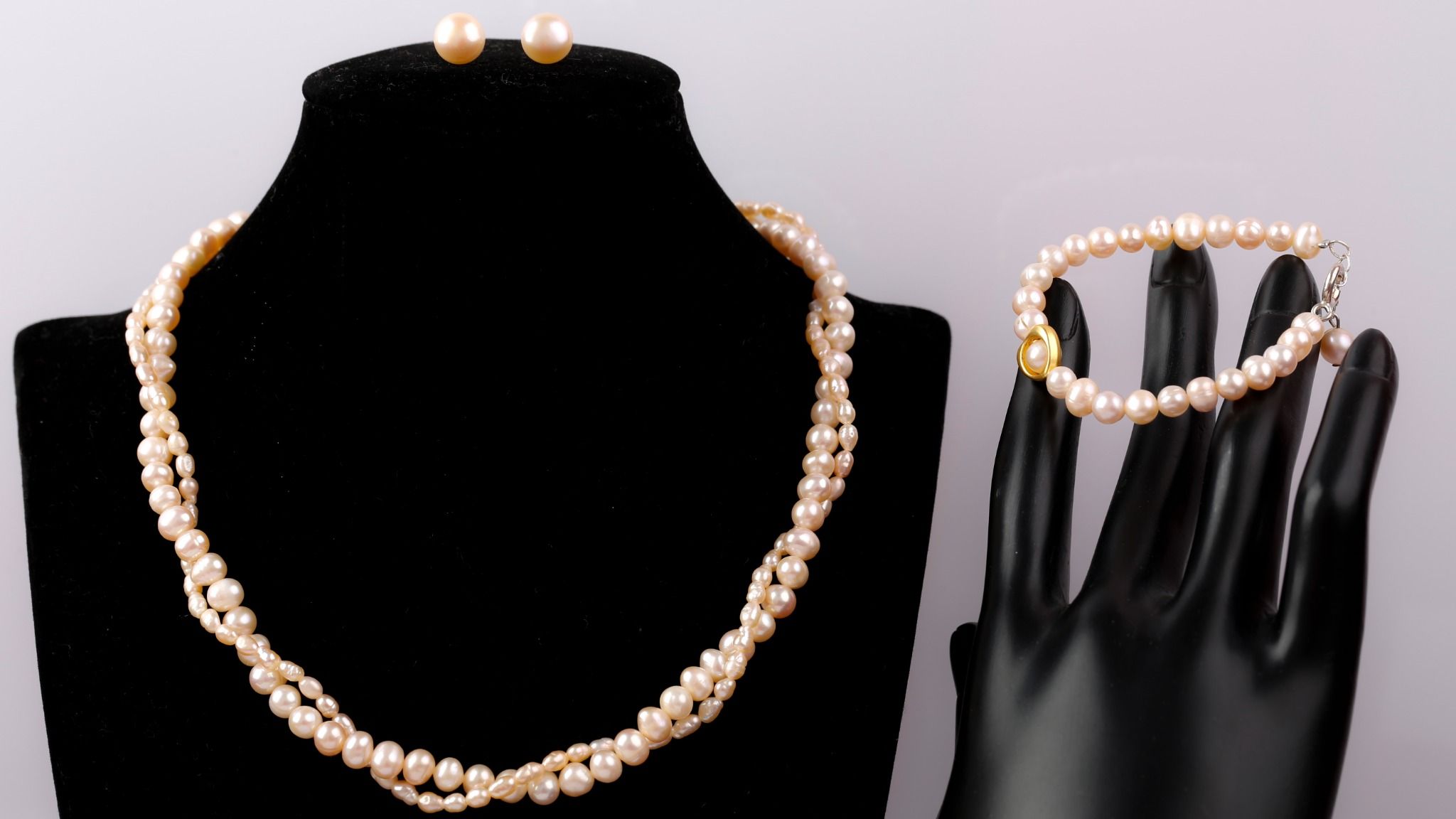 BỘ TRANG SỨC NGỌC TRAI OPAL PHONG CÁCH CÁ TÍNH