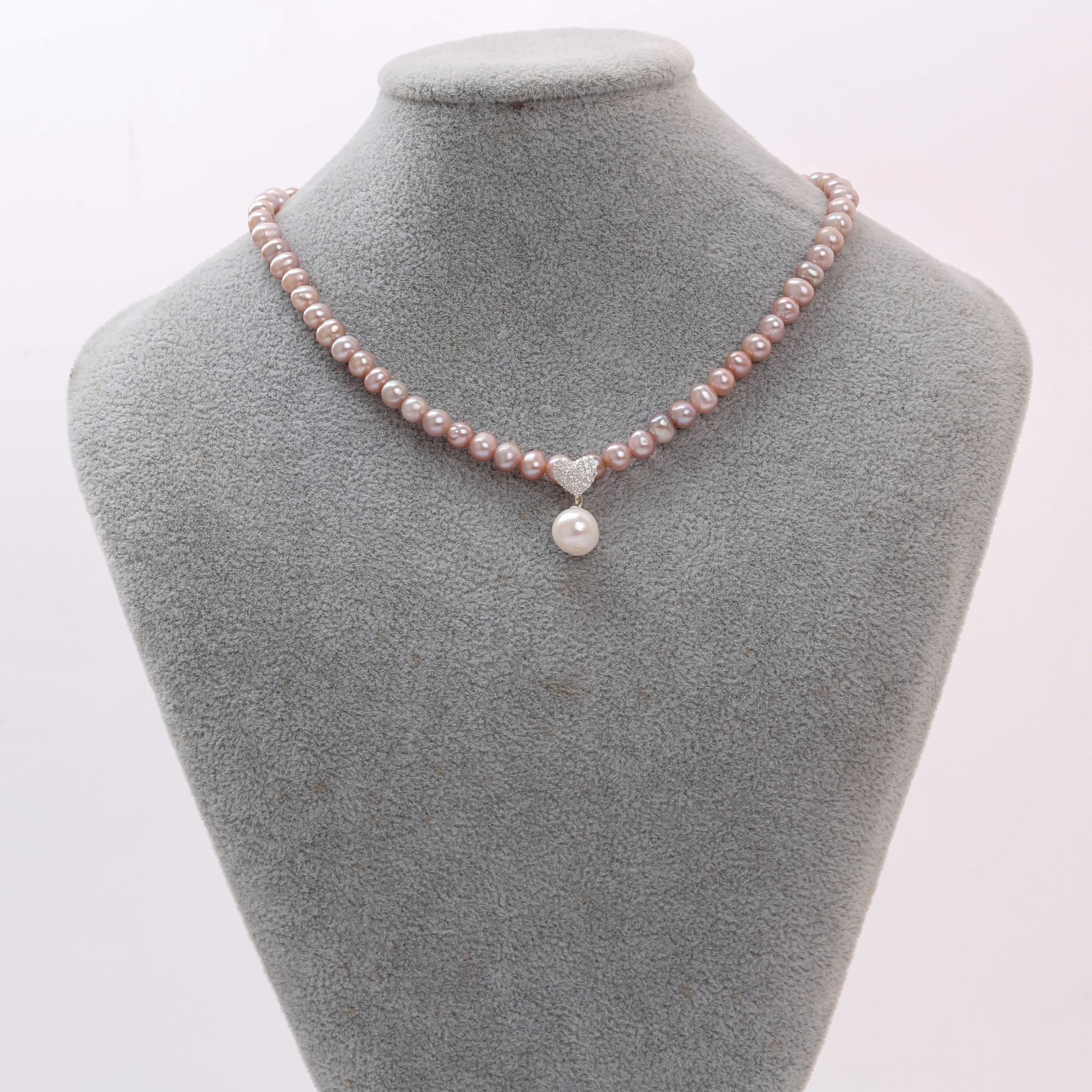 Vòng cổ Choker Ngọc Trai thời thượng Opal