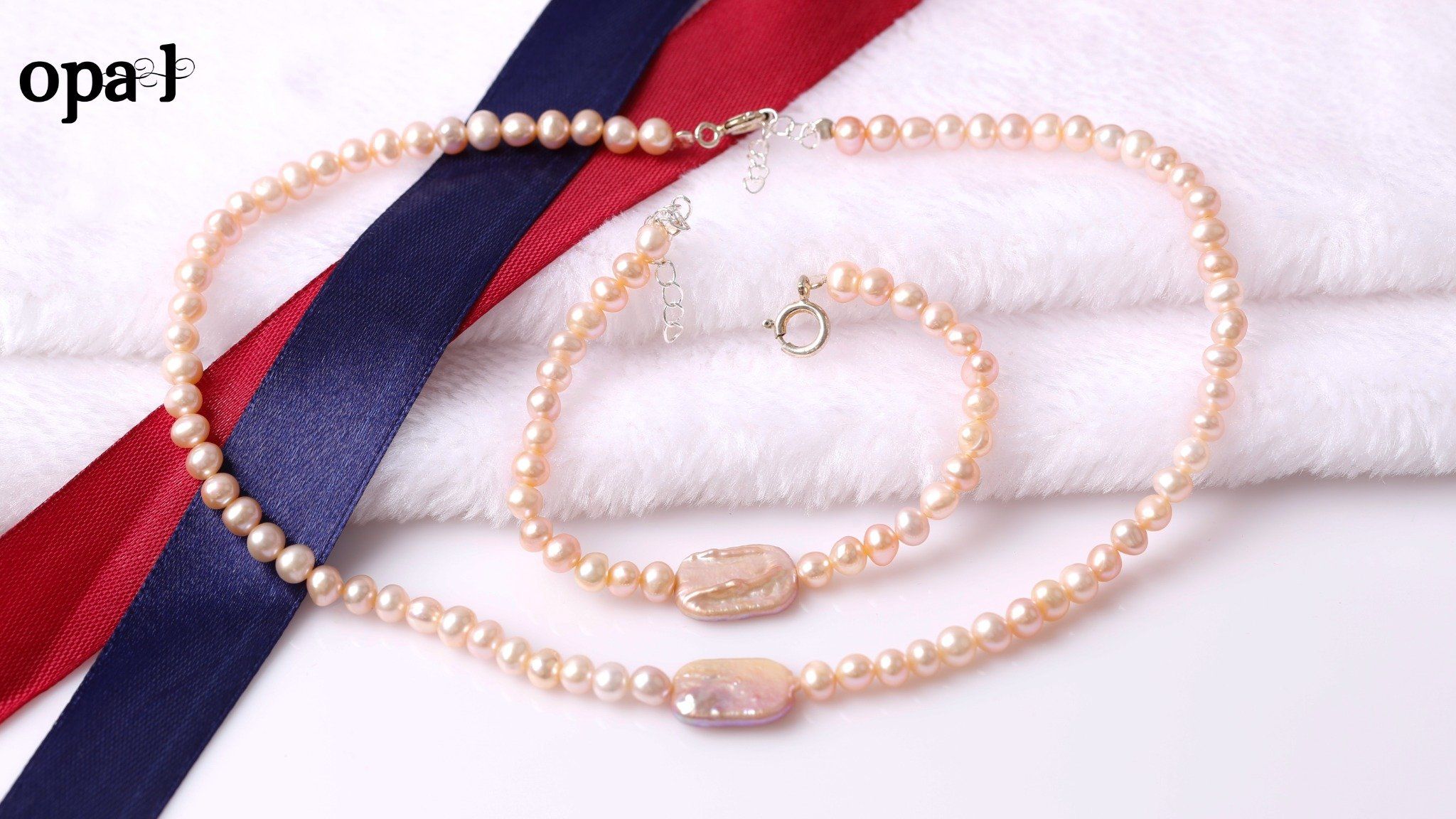 Bộ Ngọc Trai Choker phong cách trẻ trung -thách thức mọi độ tuổi