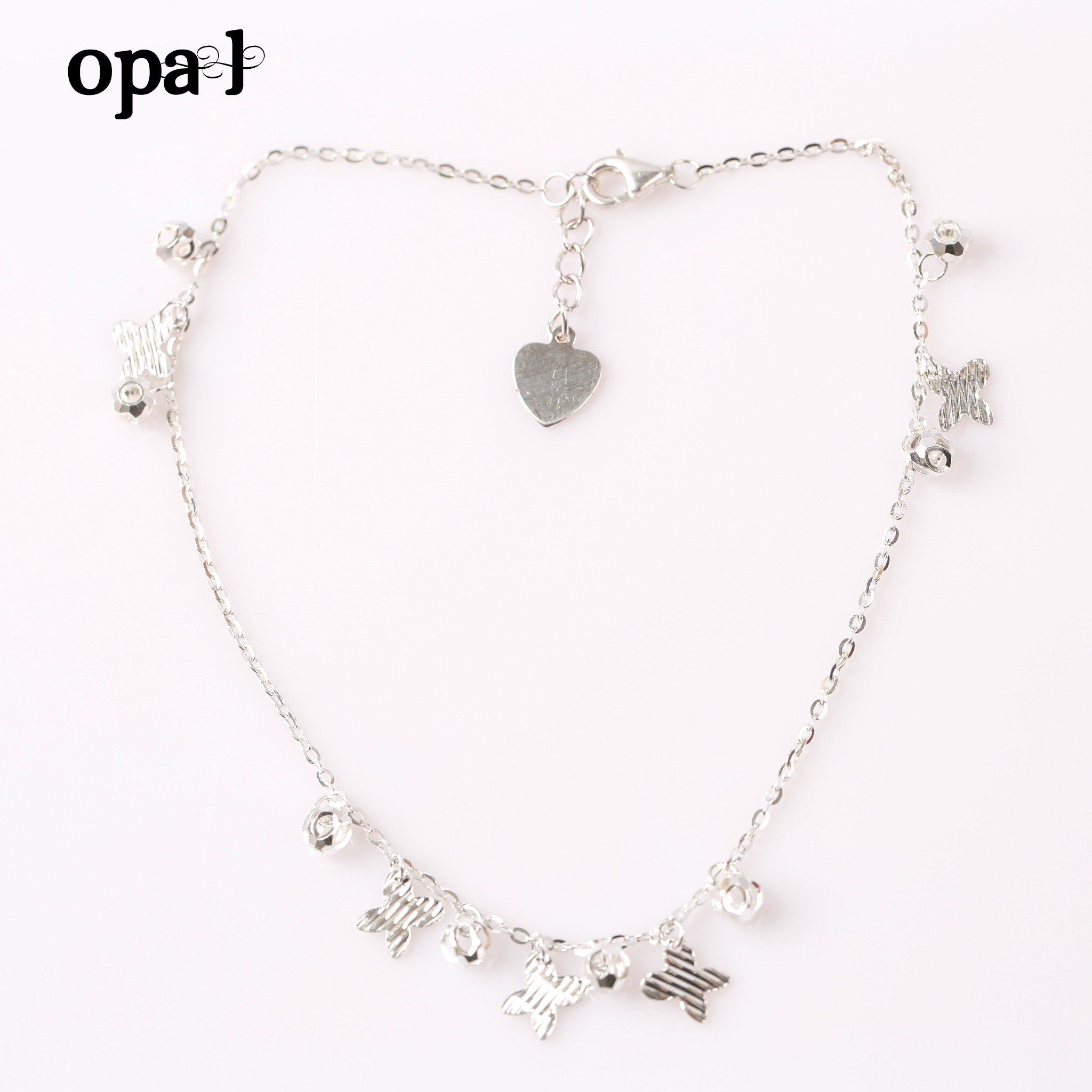  Bst lắc bạc phong cách trẻ trung thương hiệu Opal 