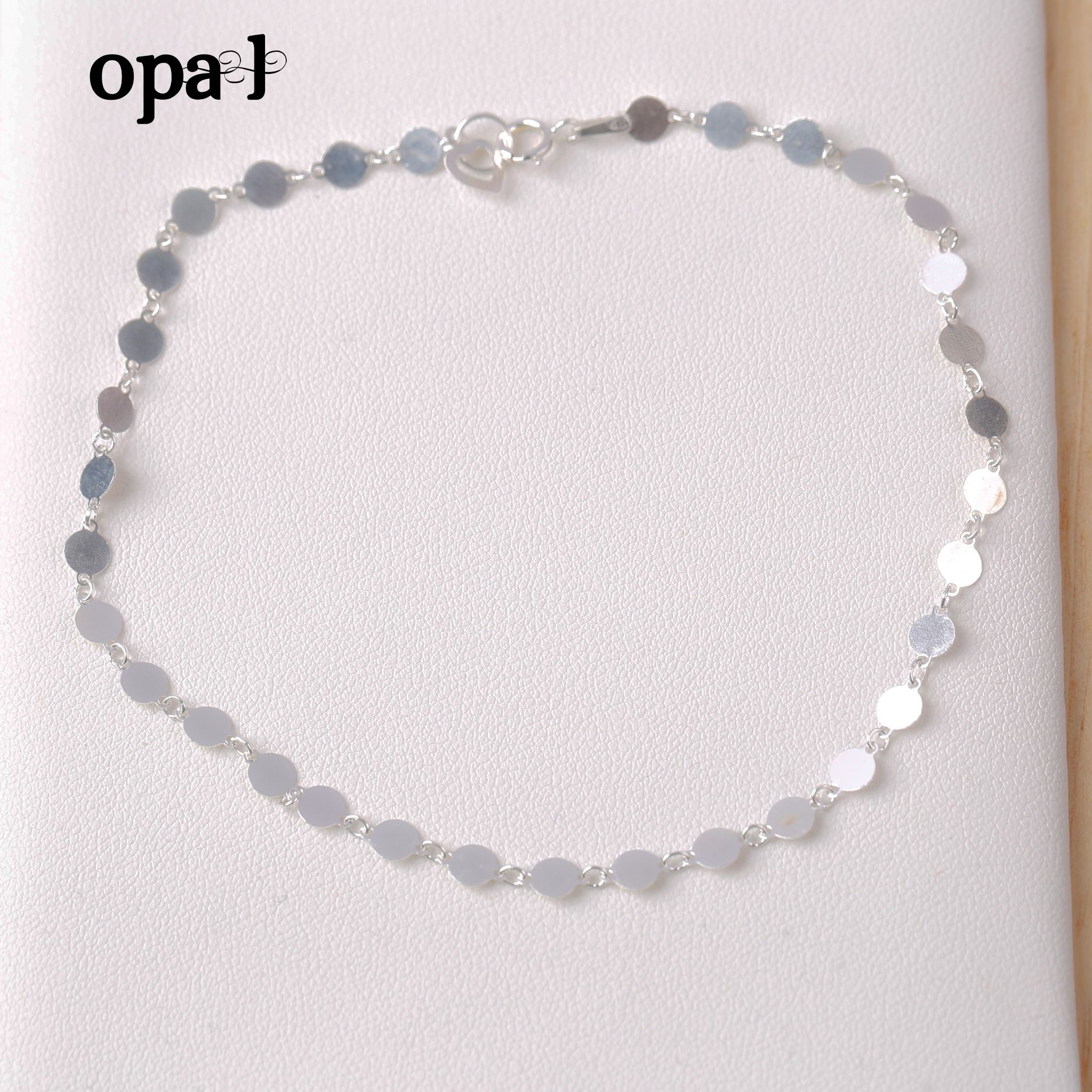  Bst lắc bạc phong cách trẻ trung thương hiệu Opal 