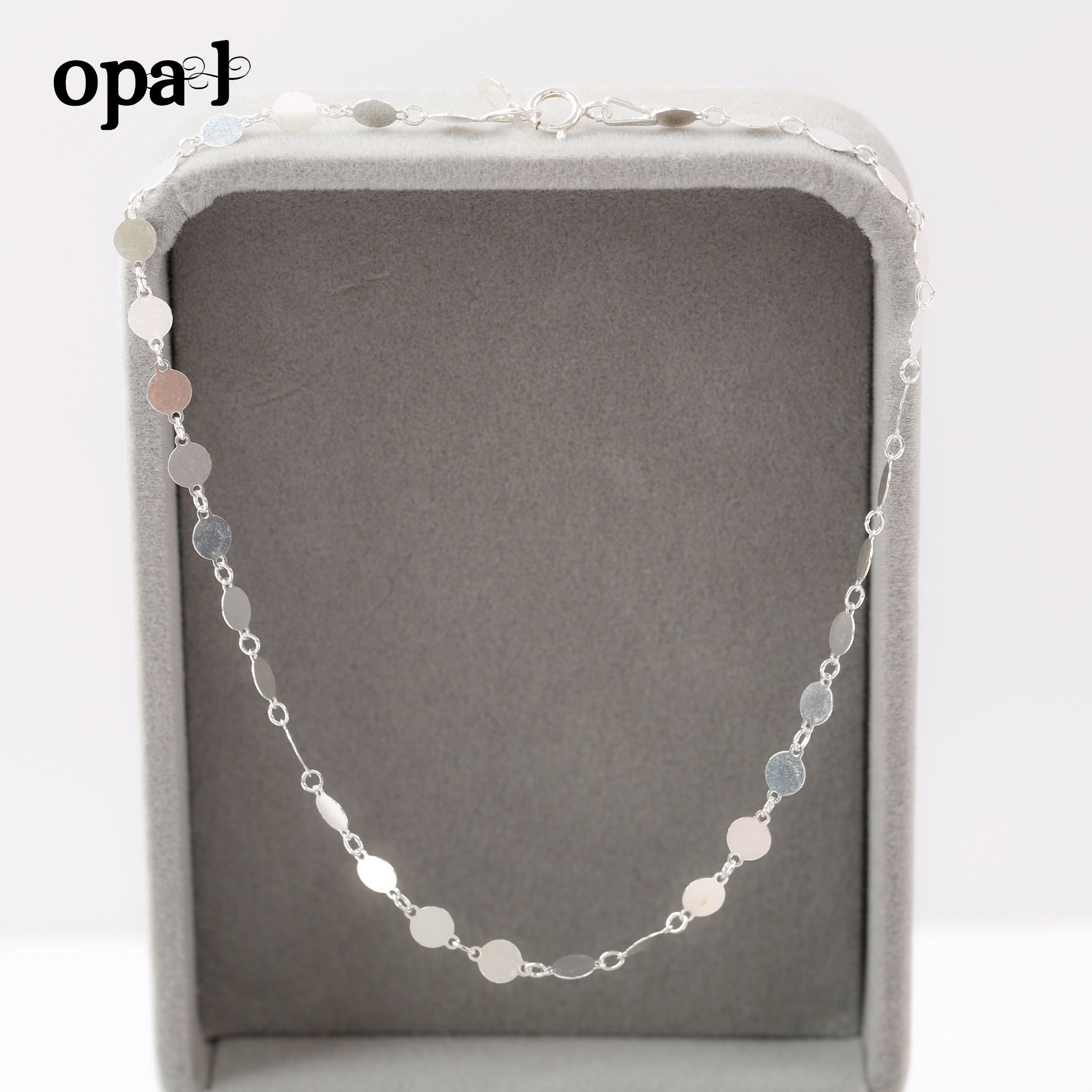 Bst lắc bạc phong cách trẻ trung thương hiệu Opal