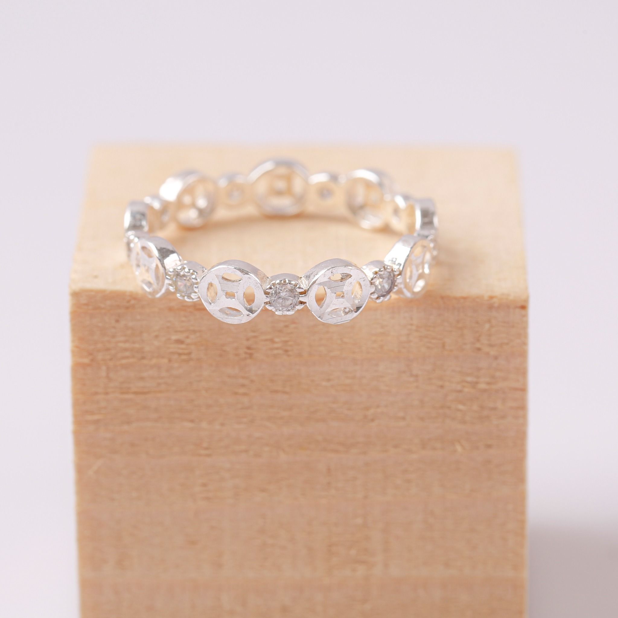 Nhẫn Bạc thương hiệu Opal