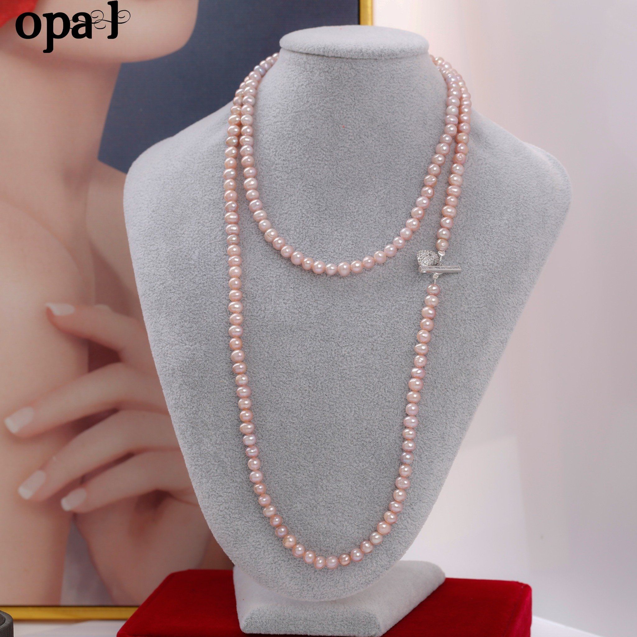 Vòng cổ Ngọc Trai nhiều phong cách thương hiệu Opal