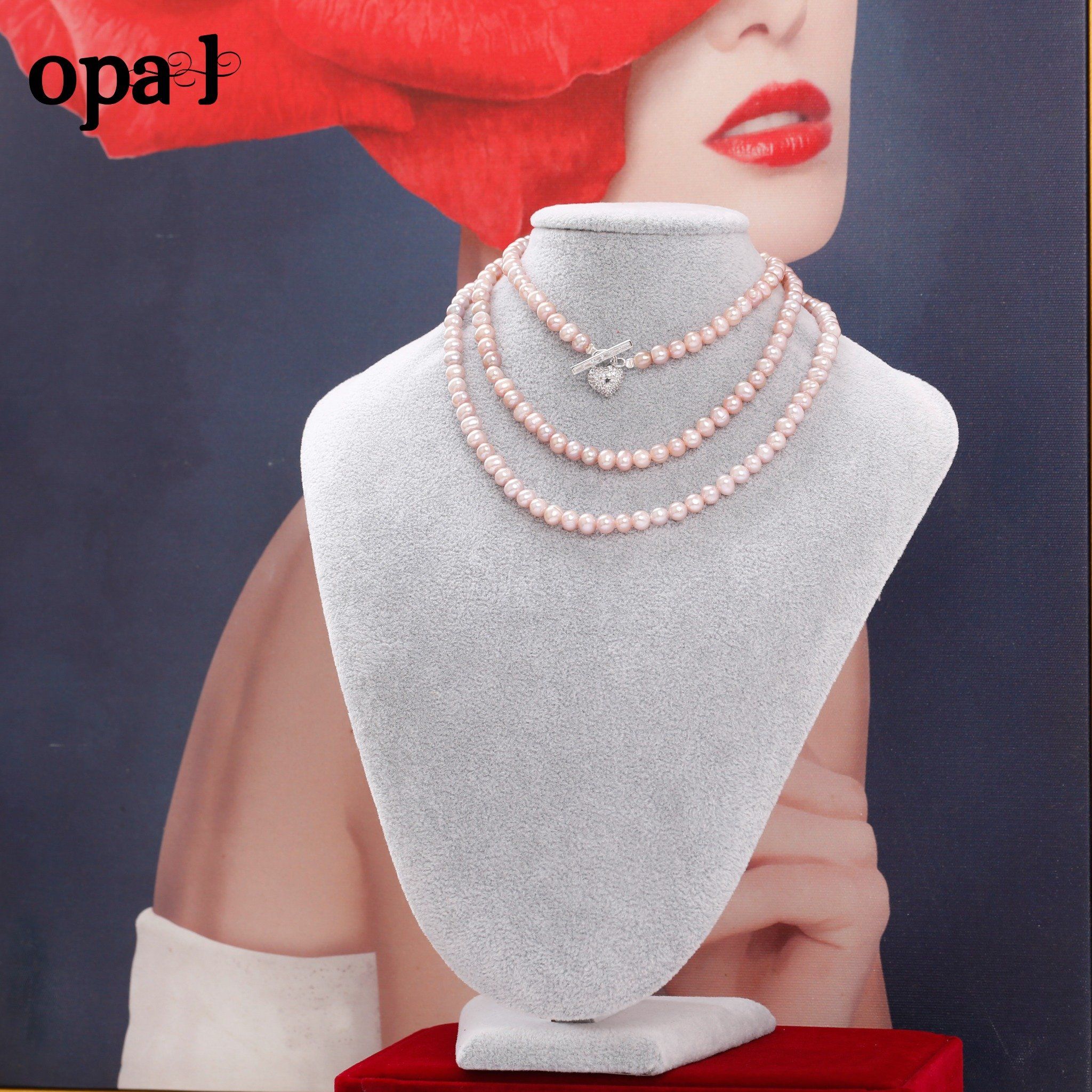 Vòng cổ Ngọc Trai nhiều phong cách thương hiệu Opal