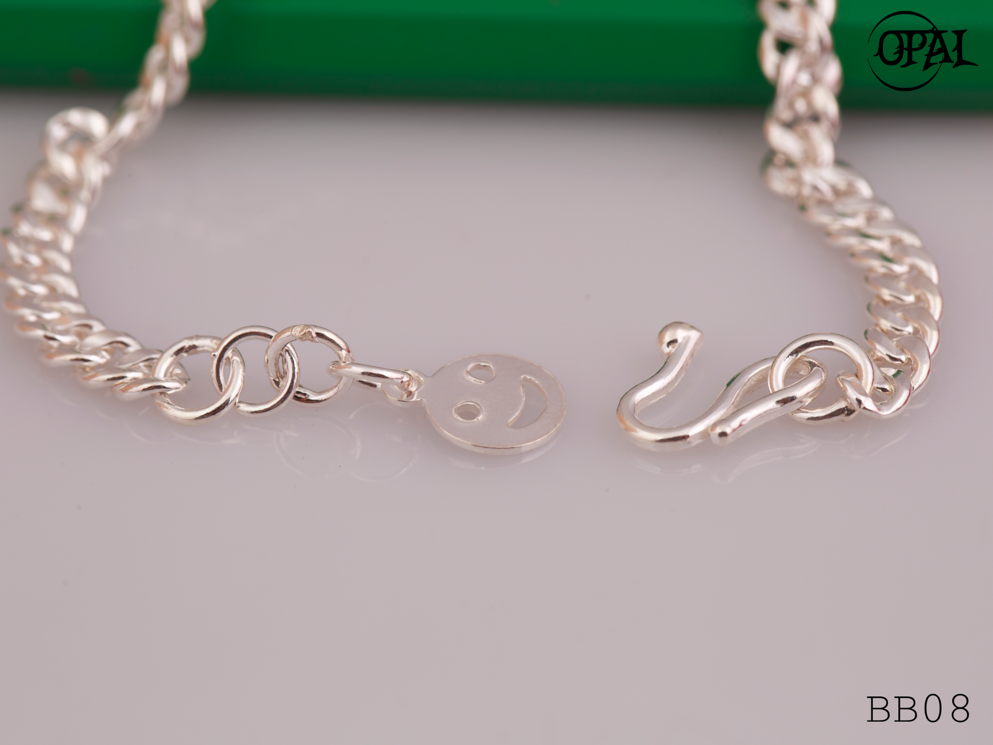 BB08 - Lắc tay bạc cho bé Opal