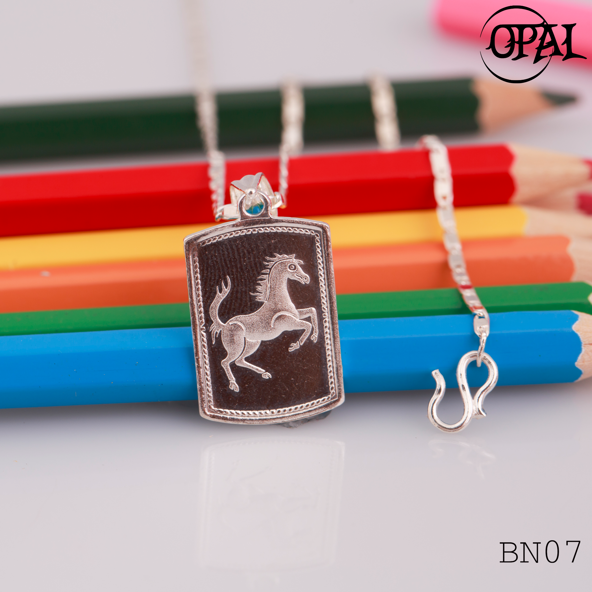 BN07- Dây chuyền bạc dành cho bé Opal