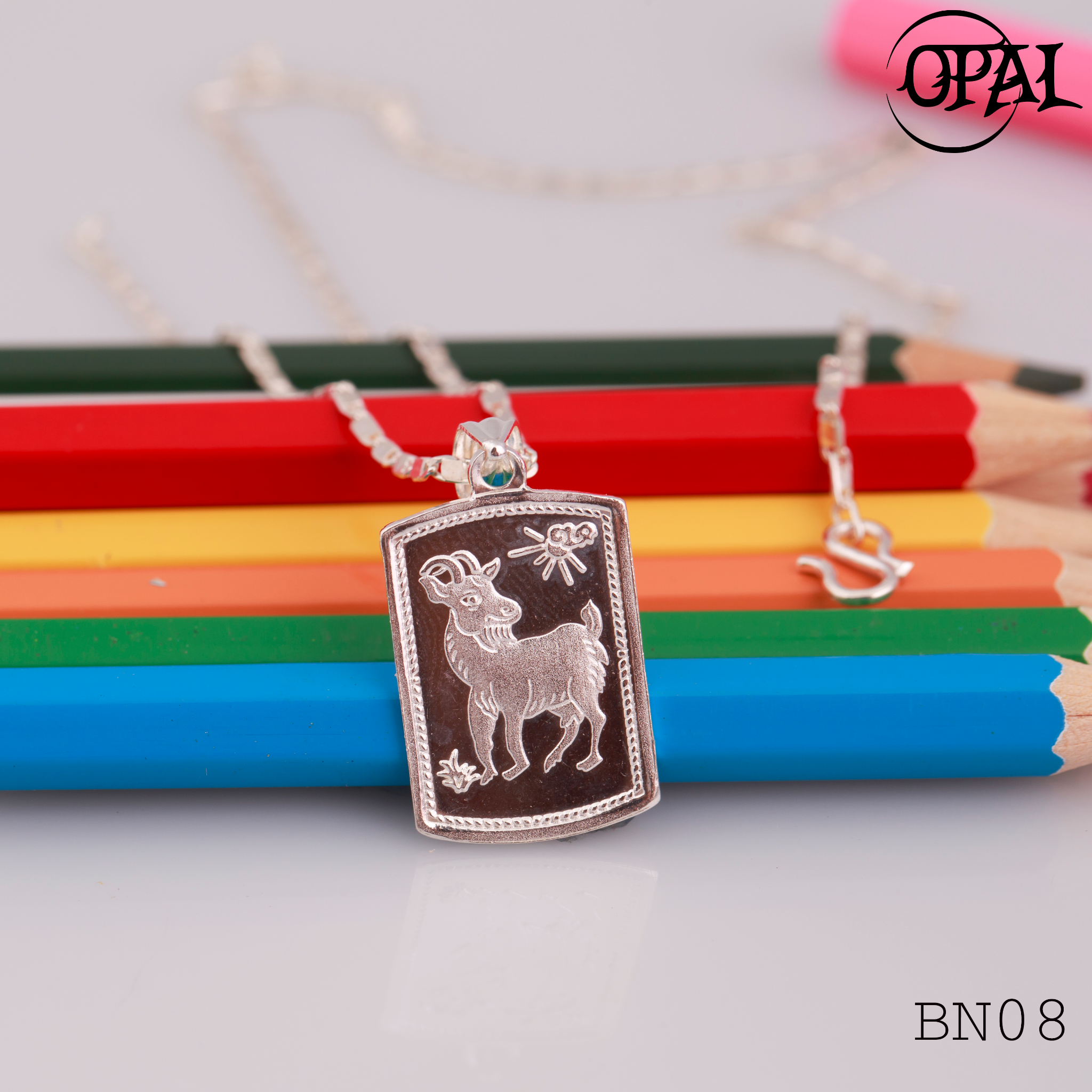 BN08- Dây chuyền bạc dành cho bé Opal