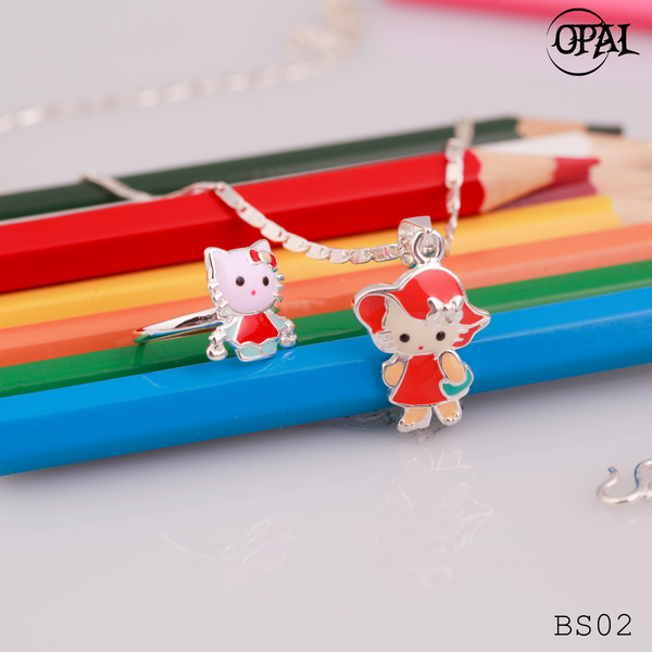  BS02- Bộ trang sức dành cho bé yêu Opal 