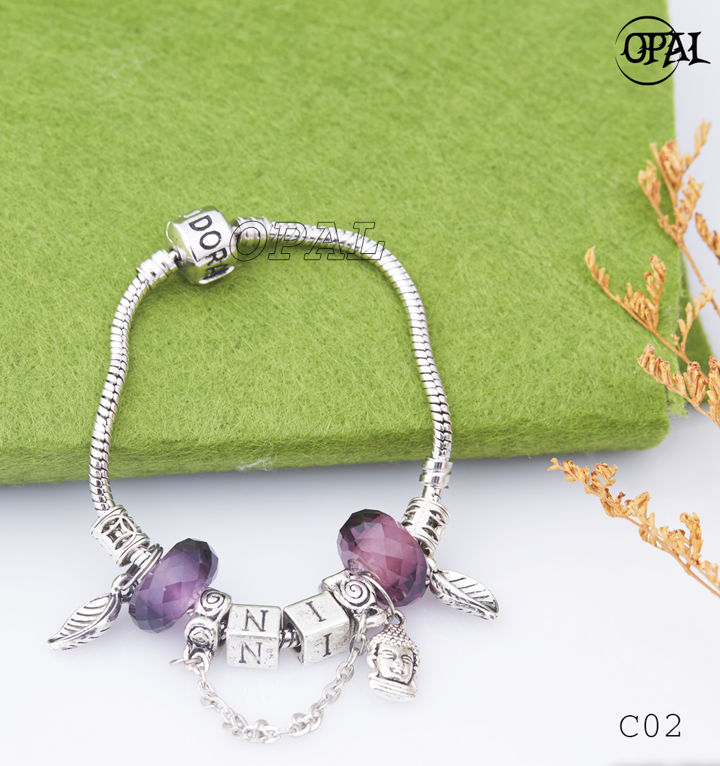 C02 - Vòng tay charm OPAL