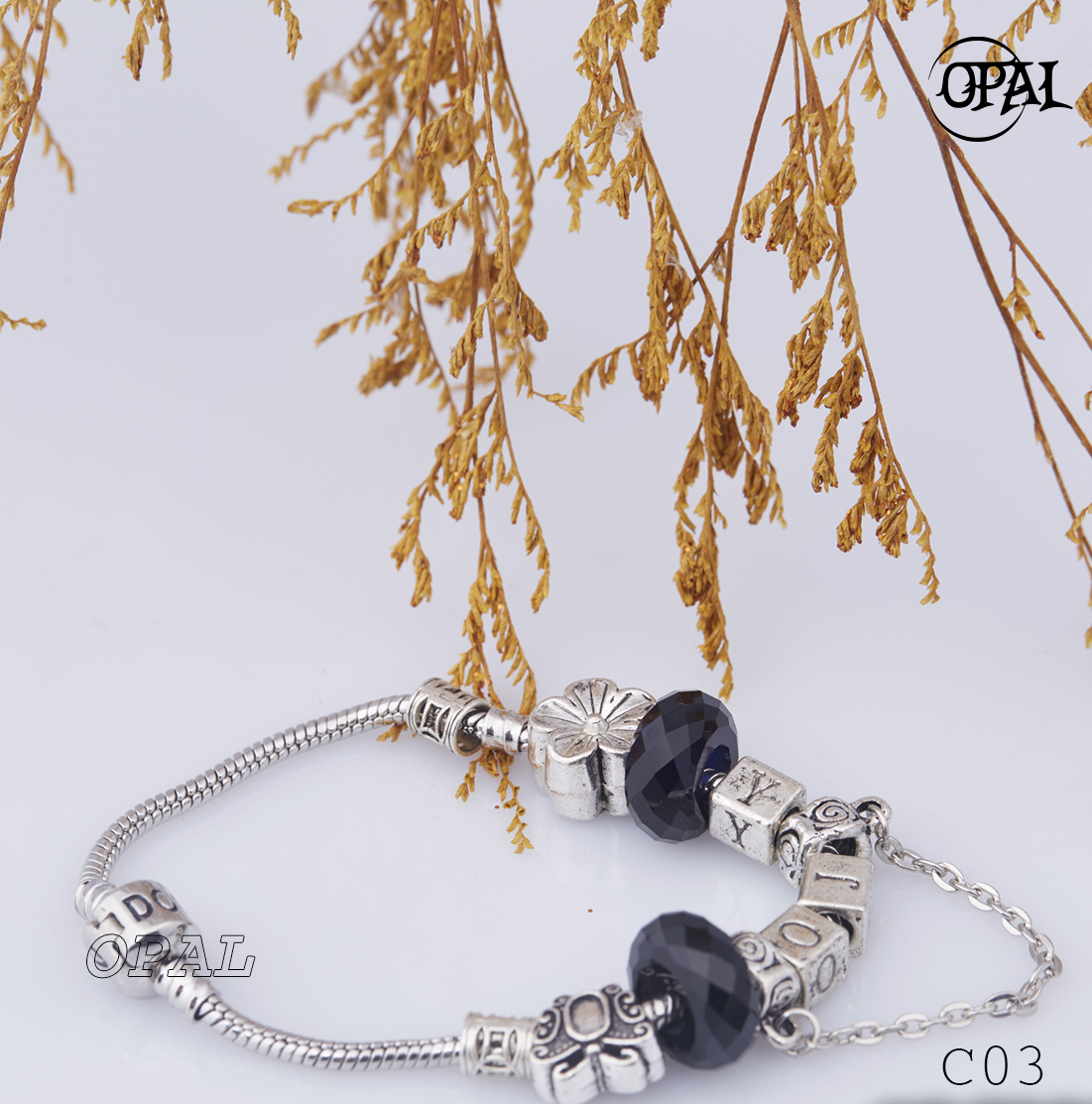 C03- Vòng tay charm OPAL