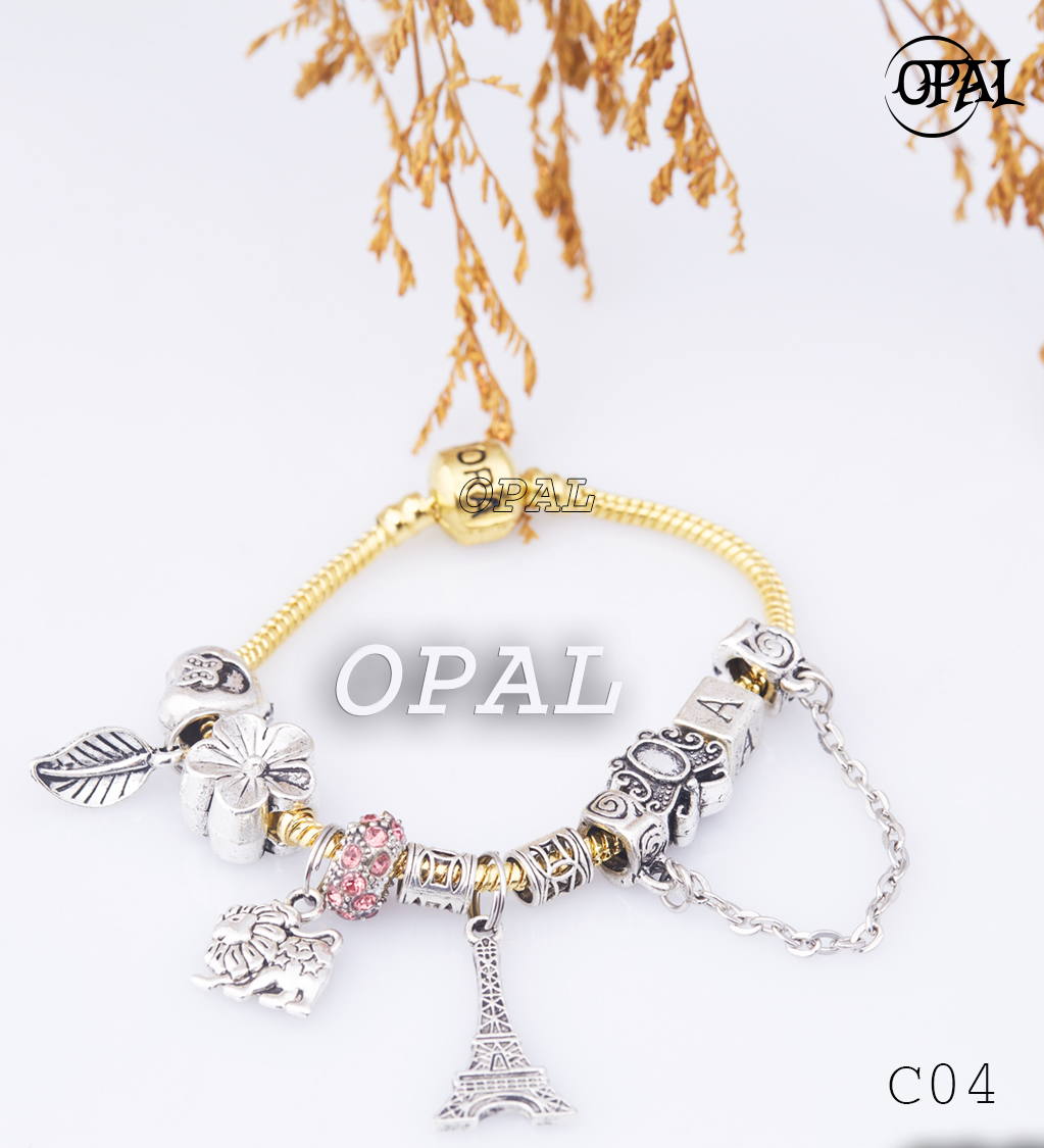 C04- Vòng tay charm OPAL