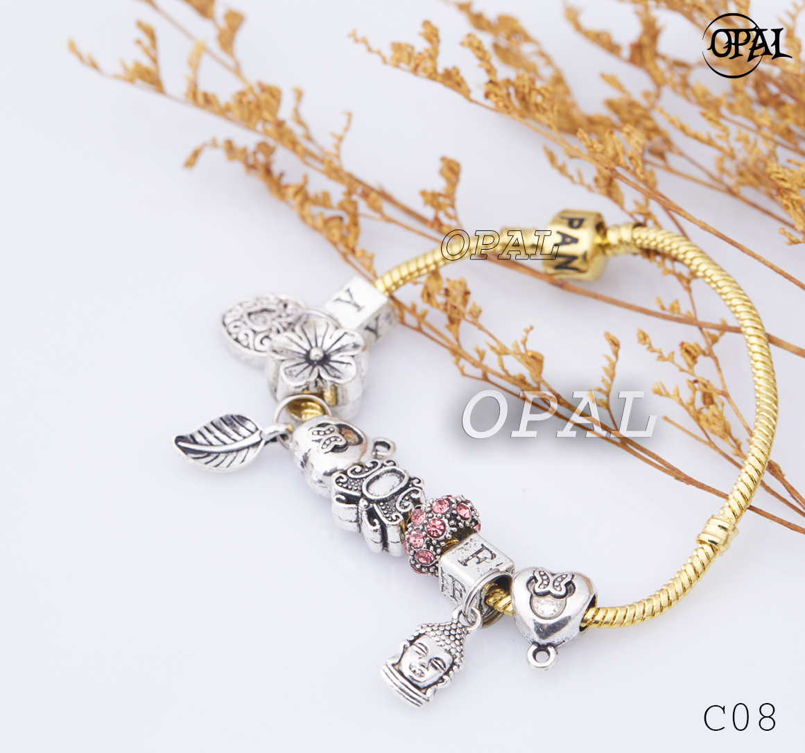 C08- Vòng tay charm OPAL