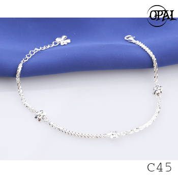  C45- Lắc tay bạc OPAL 