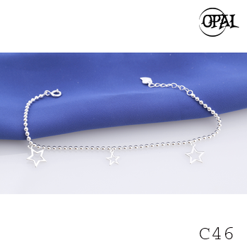 C46- Lắc tay bạc OPAL