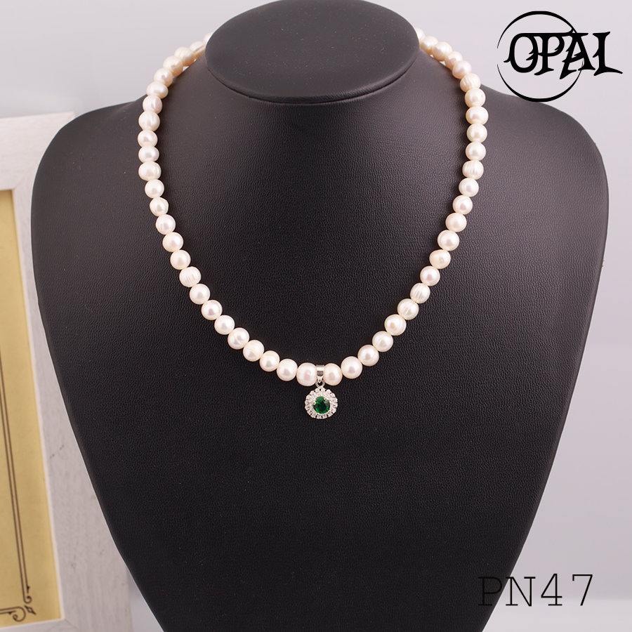 PN47- Chuỗi vòng cổ ngọc trai OPAL