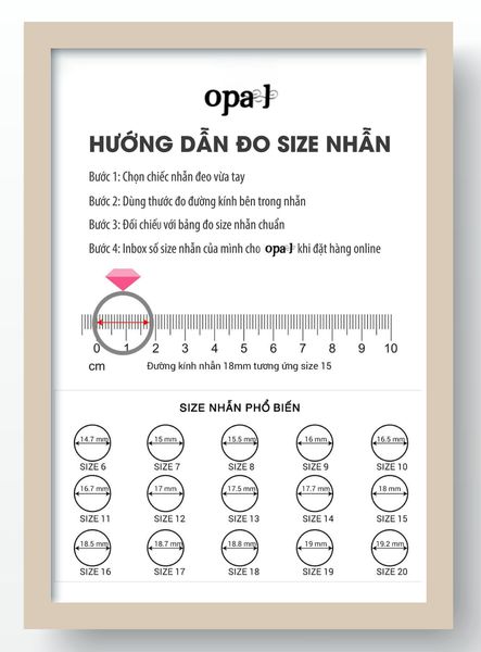  Nhẫn bạc nữ đính Ngọc trai +đá Ross thương hiệu Opal 