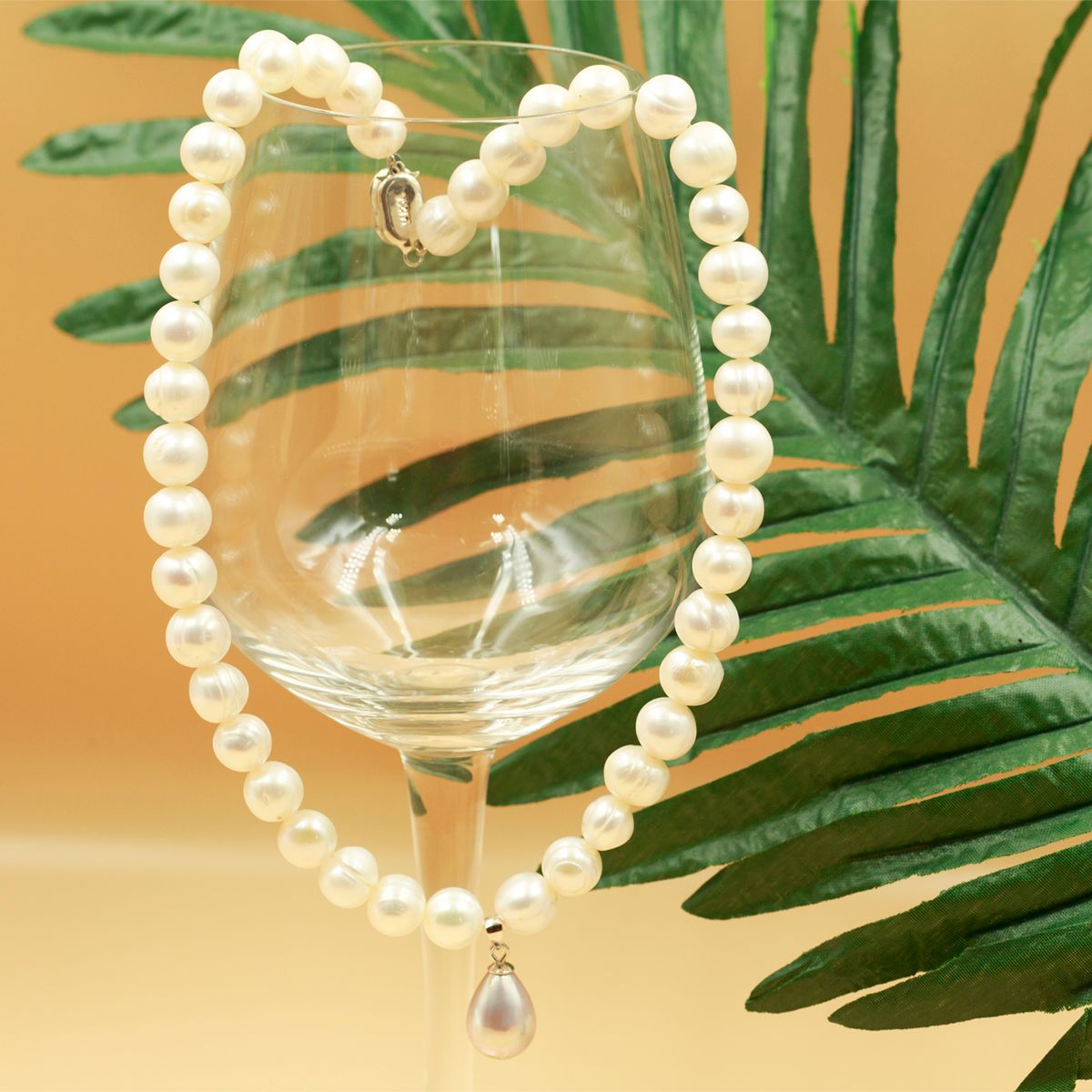Chuỗi vòng cổ ngọc trai OPAL