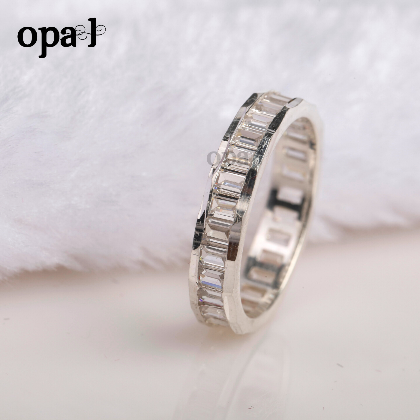 Nhẫn bạc nữ thương hiệu Opal