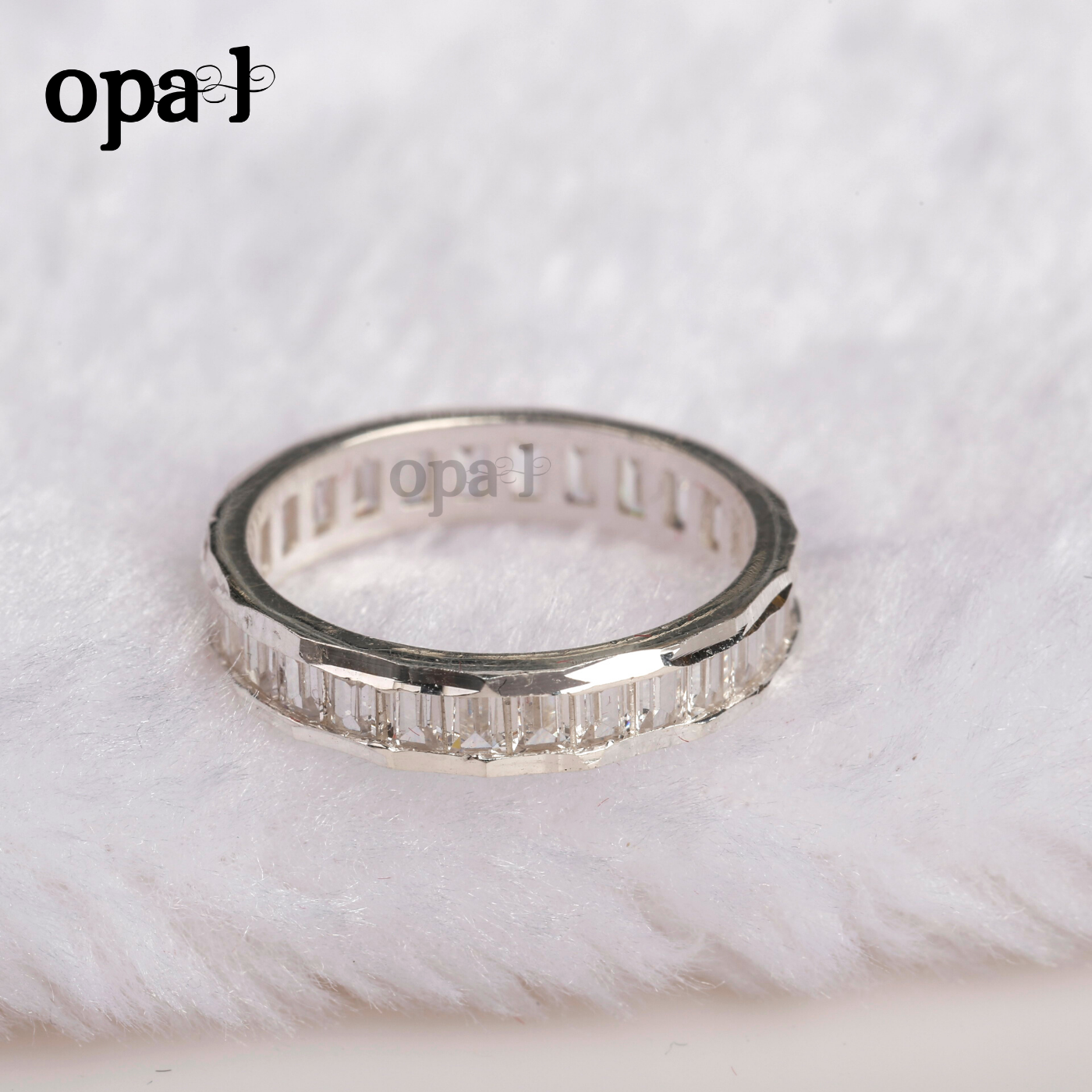 Nhẫn bạc nữ thương hiệu Opal