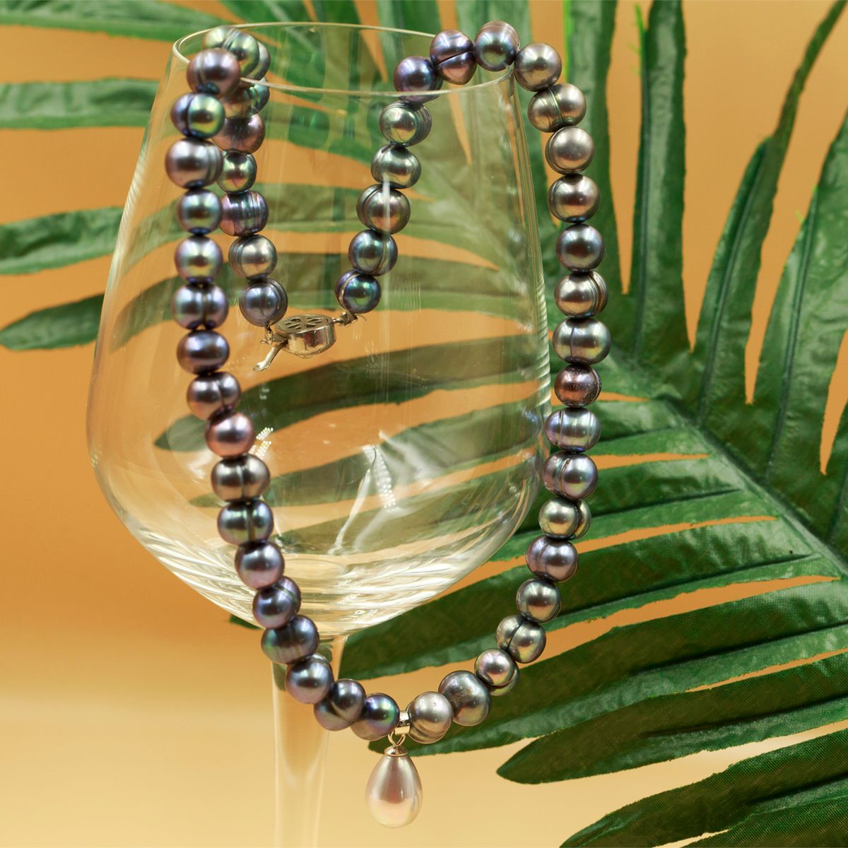 Chuỗi vòng cổ ngọc trai OPAL