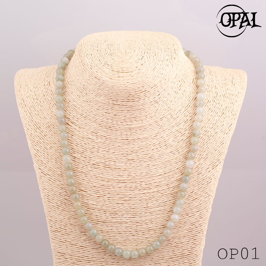 OP01 - Vòng cổ đá cẩm thạch OPAL