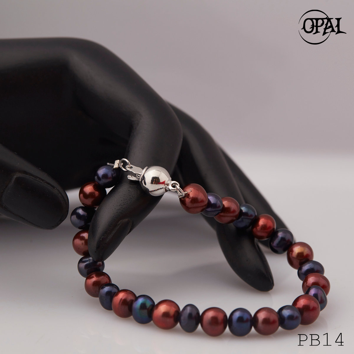 PB14 - Chuỗi vòng tay ngọc trai OPAL