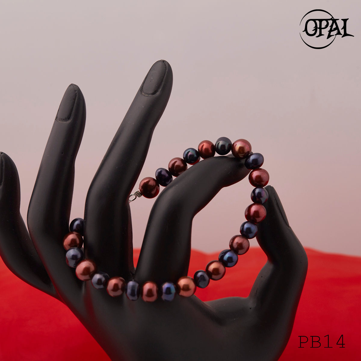 PB14 - Chuỗi vòng tay ngọc trai OPAL